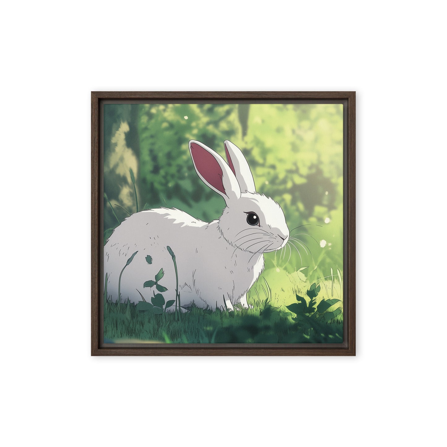 Rabbit Framed canvas