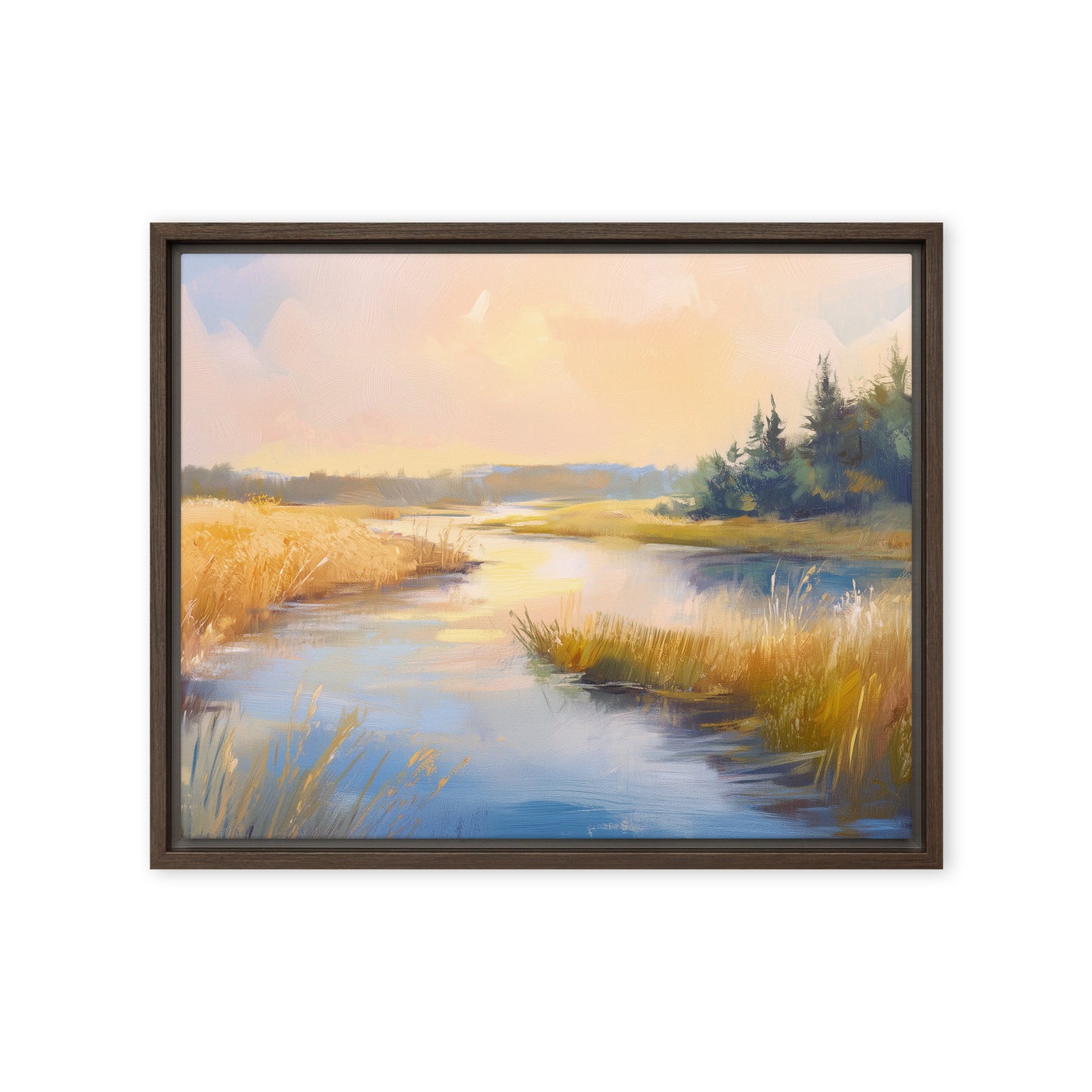 Untitled Landscape 3 framed canvas