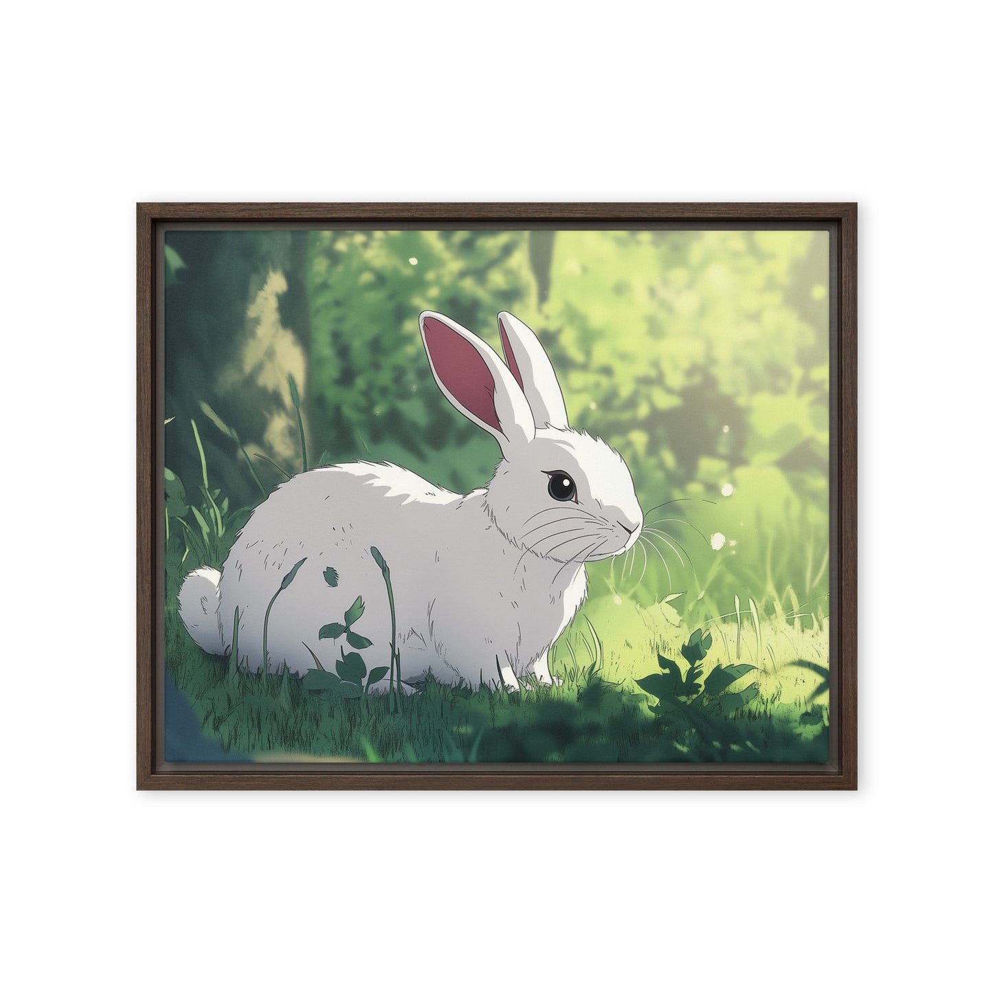 Rabbit Framed canvas