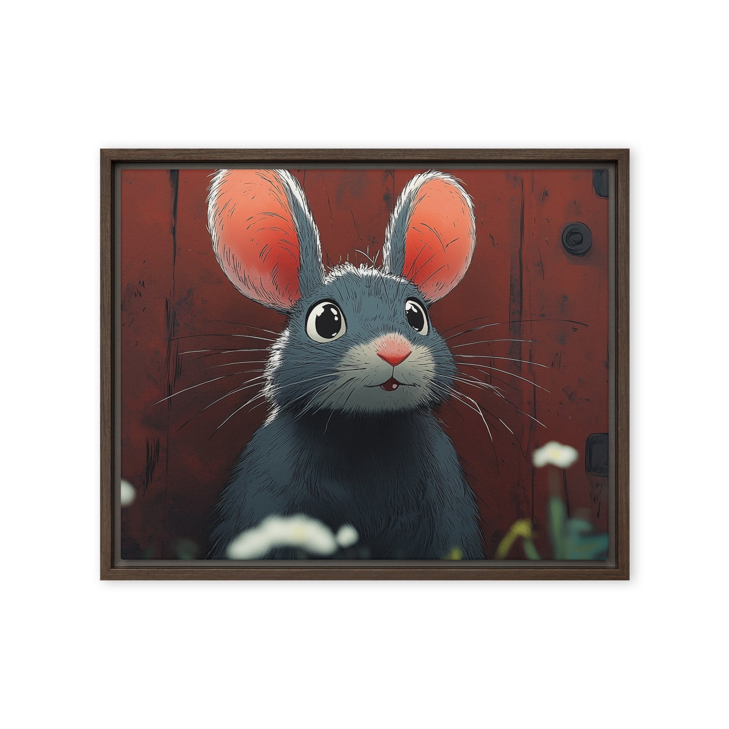 Mouse Framed canvas