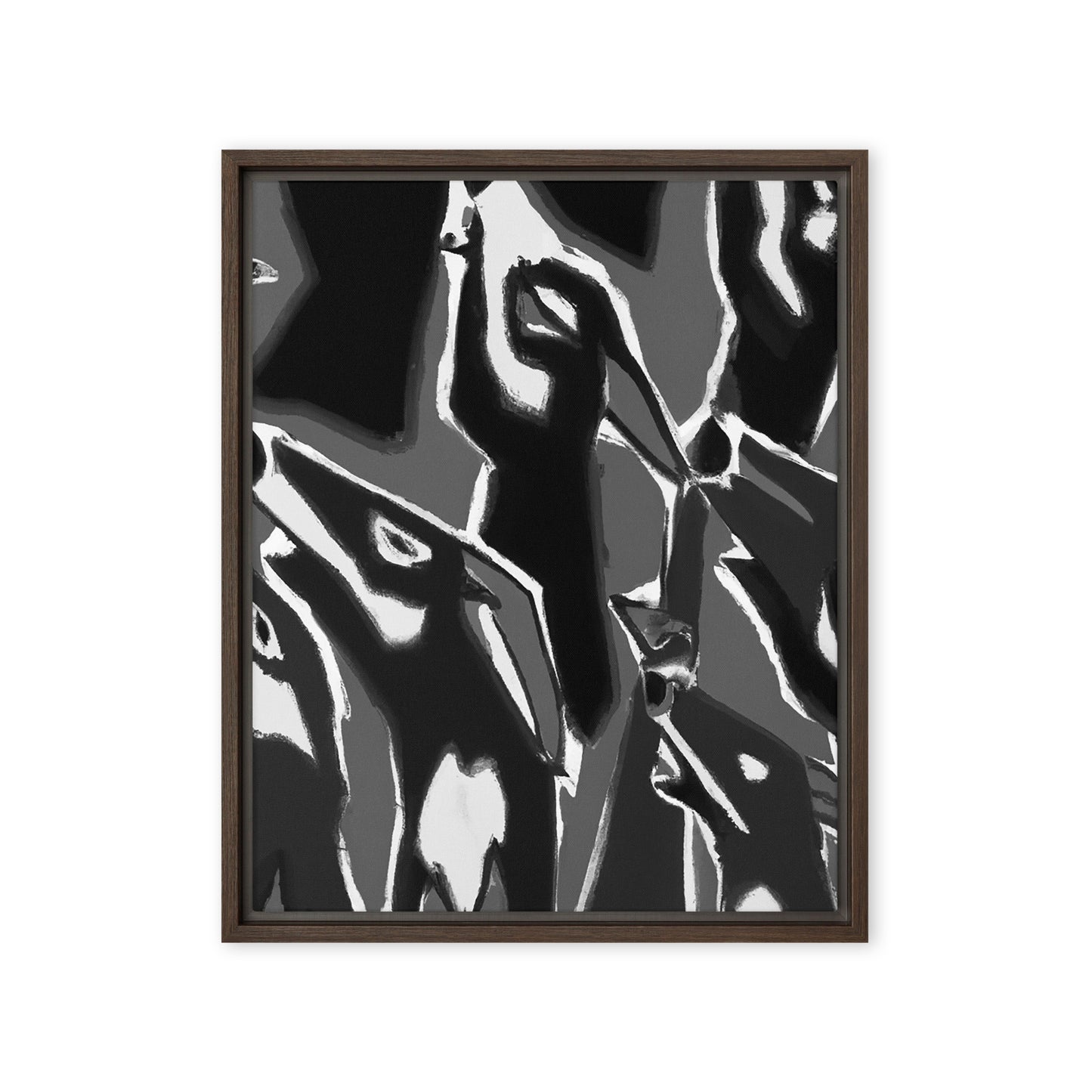 Night Howls Framed canvas