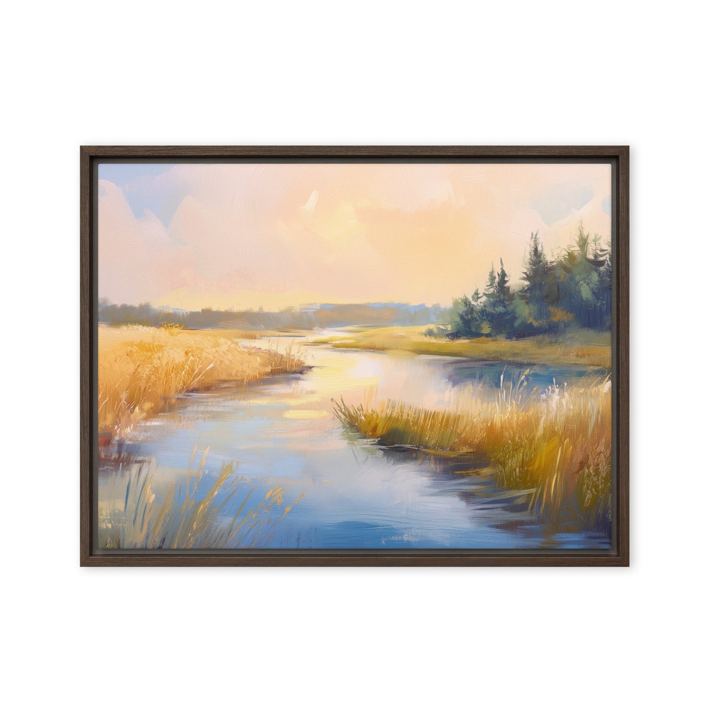 Untitled Landscape 3 framed canvas