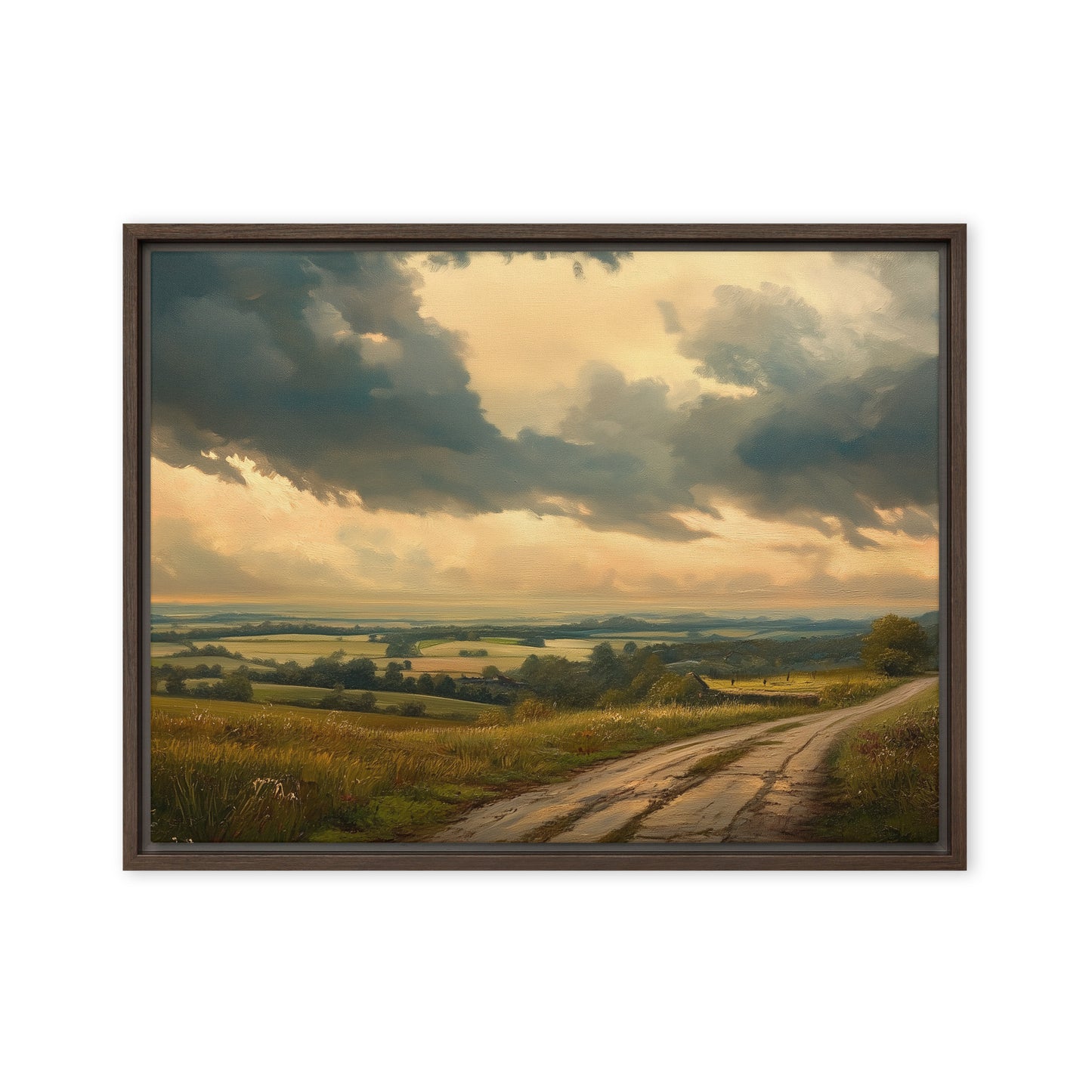 Untitled Landscape 5 Framed canvas