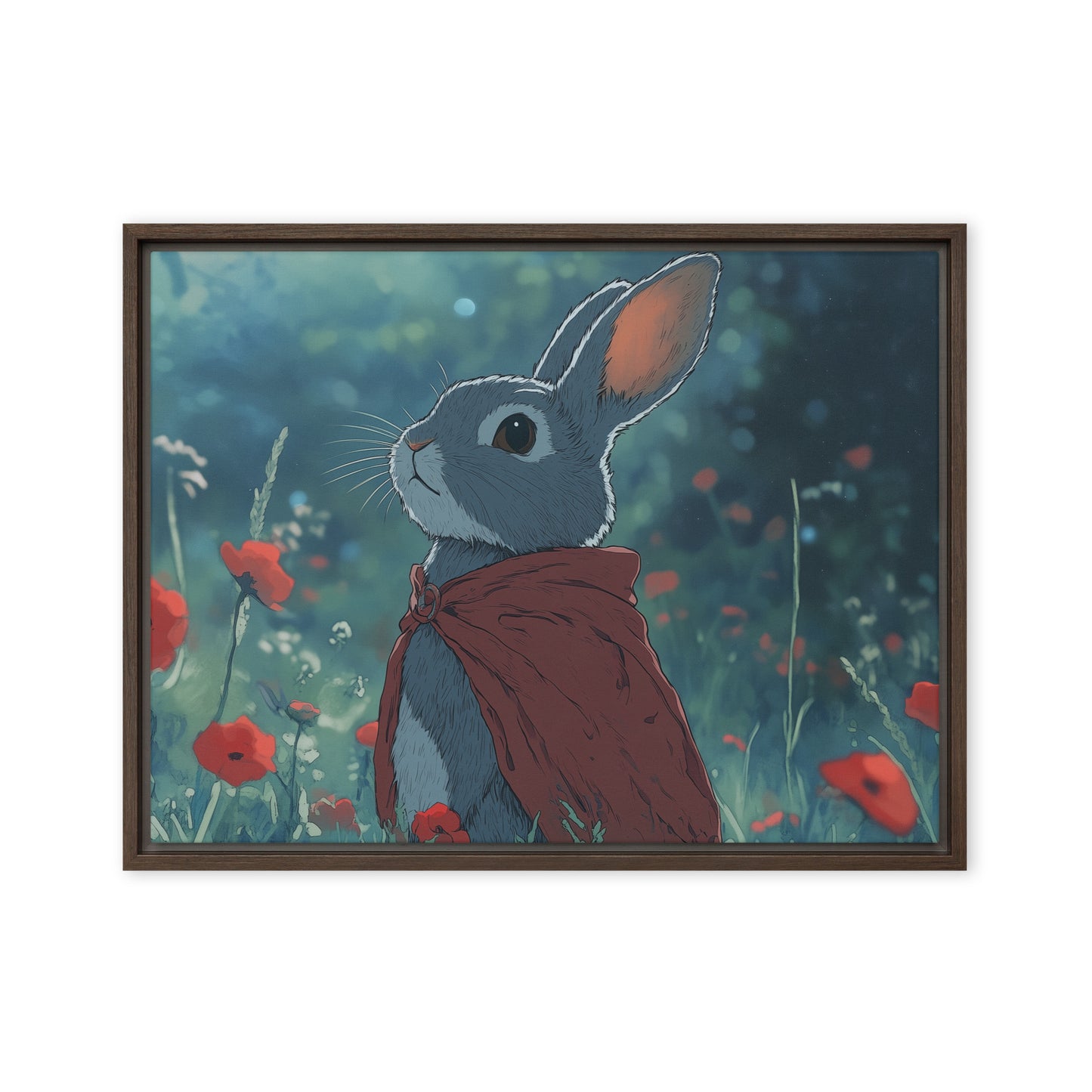 Rabbit 2 Framed canvas