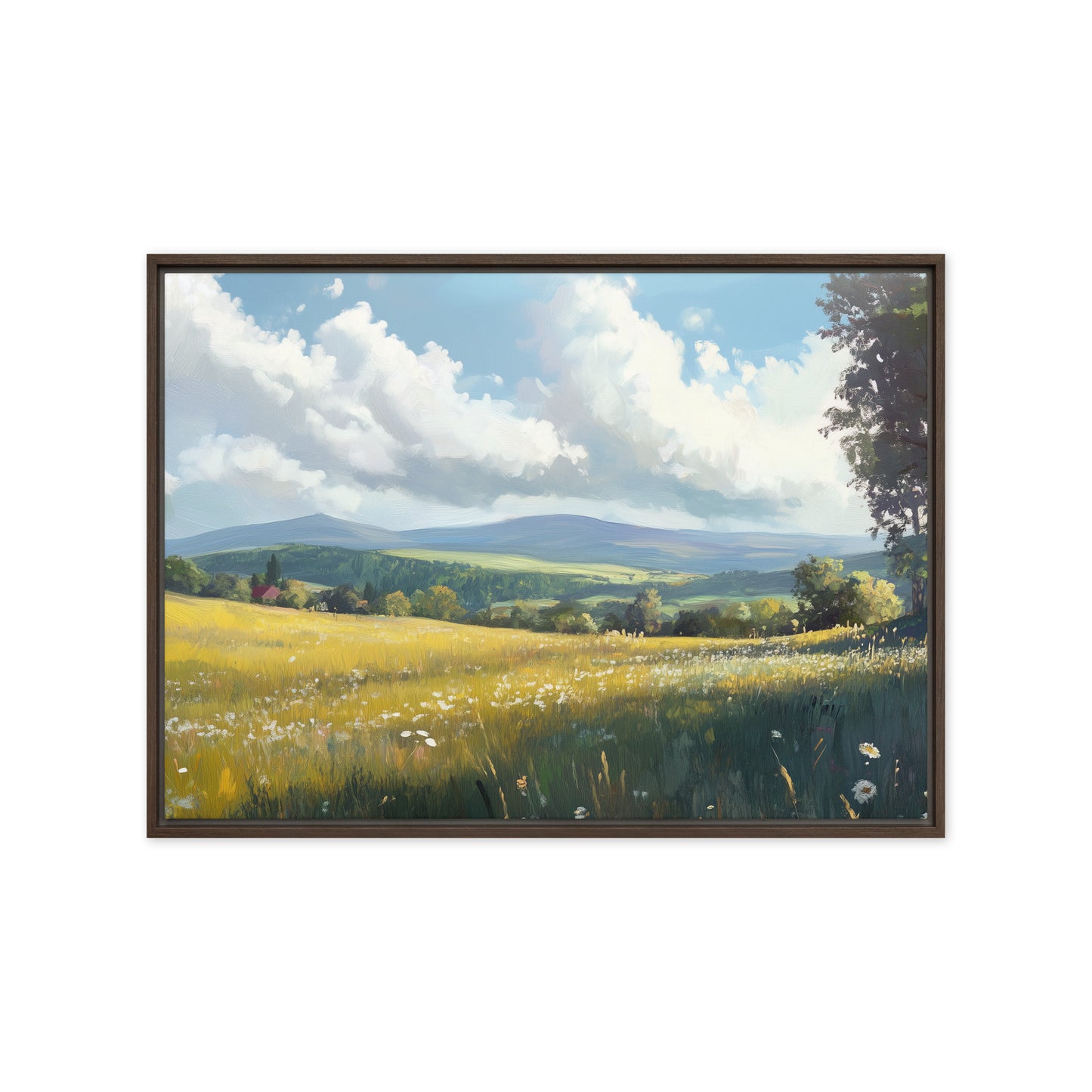 Untitled Landscape 4 Framed canvas