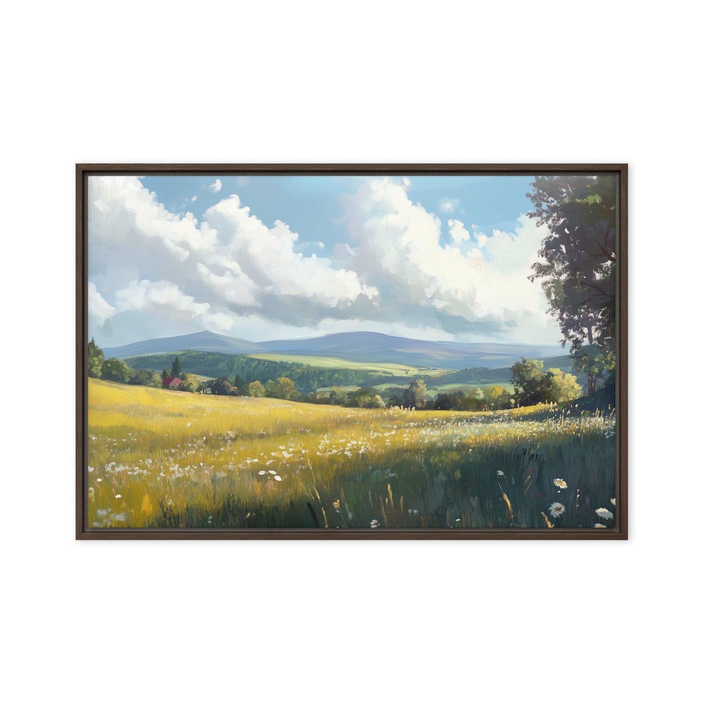 Untitled Landscape 4 Framed canvas