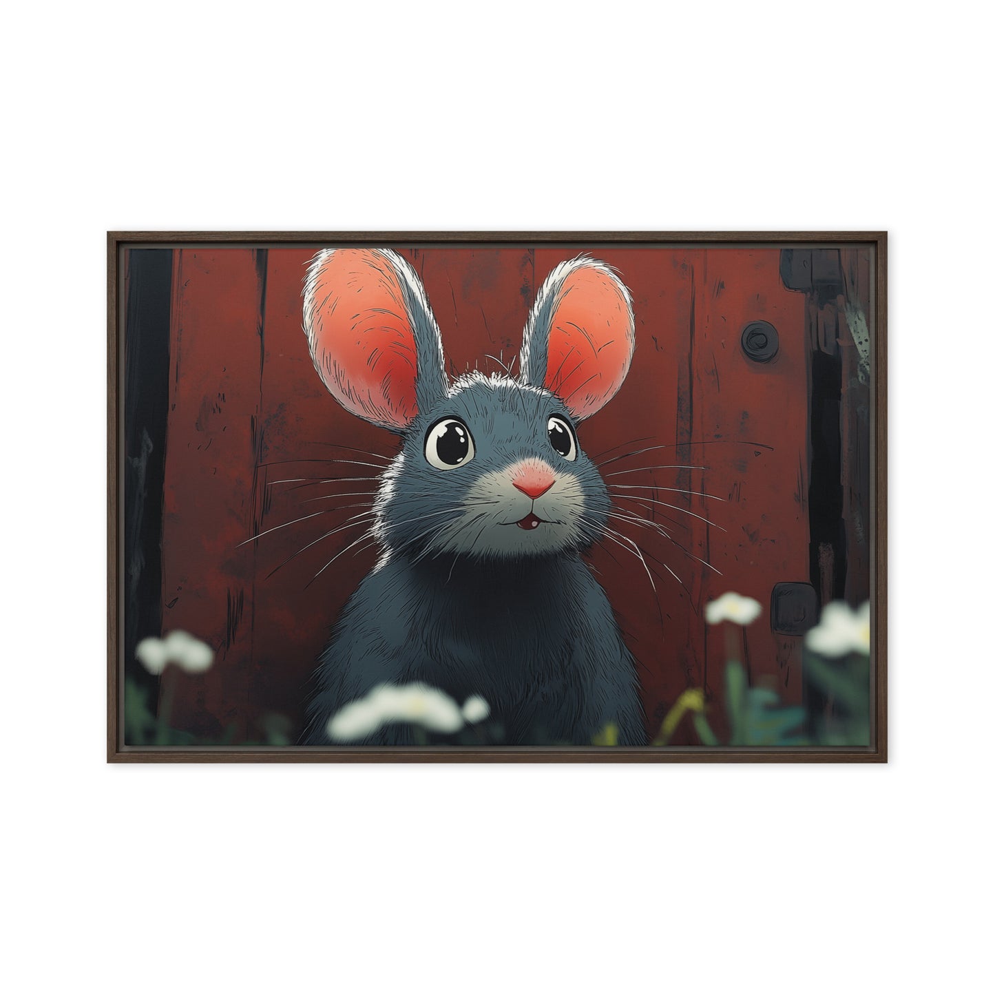 Mouse Framed canvas