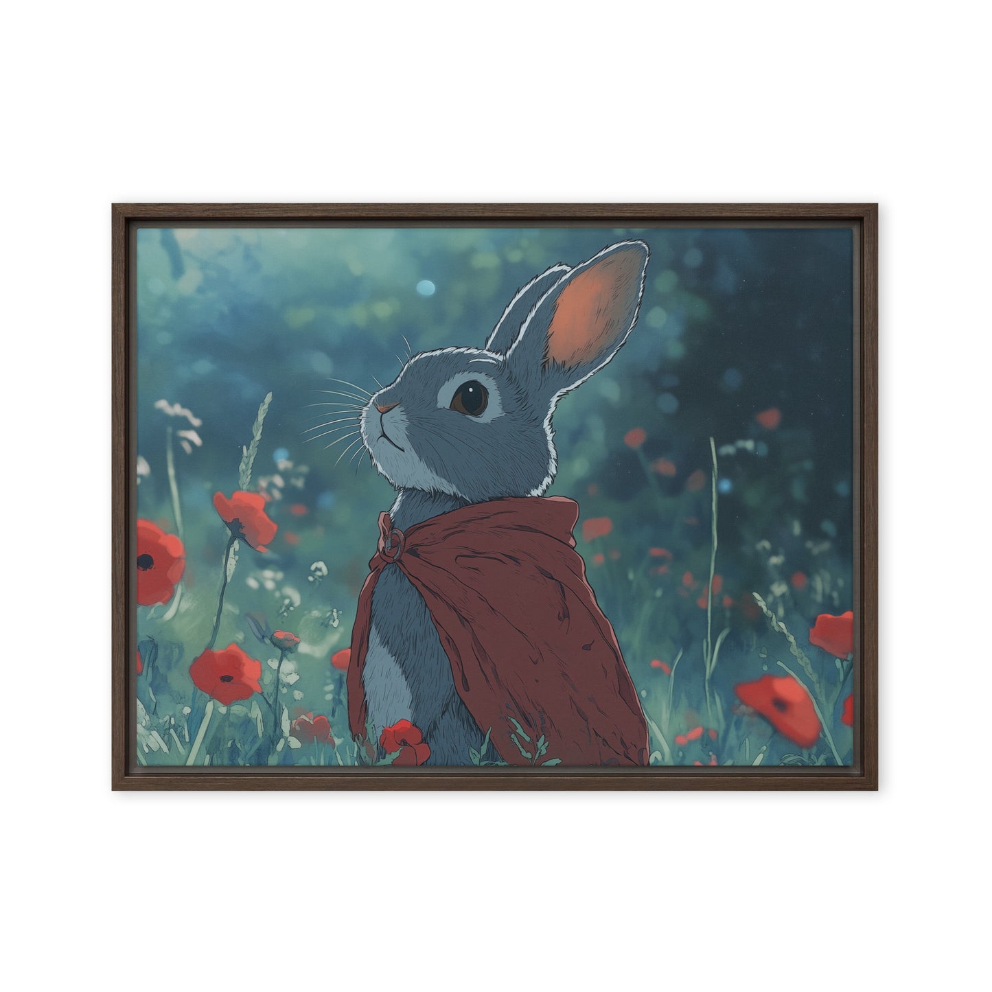 Rabbit 2 Framed canvas