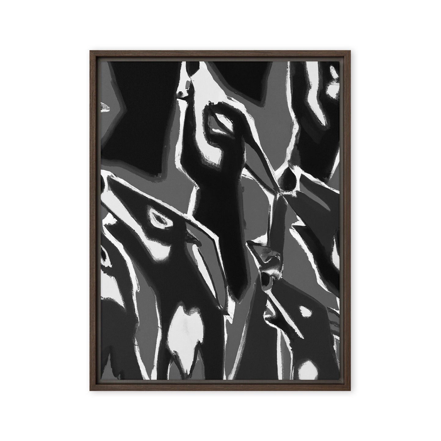 Night Howls Framed canvas