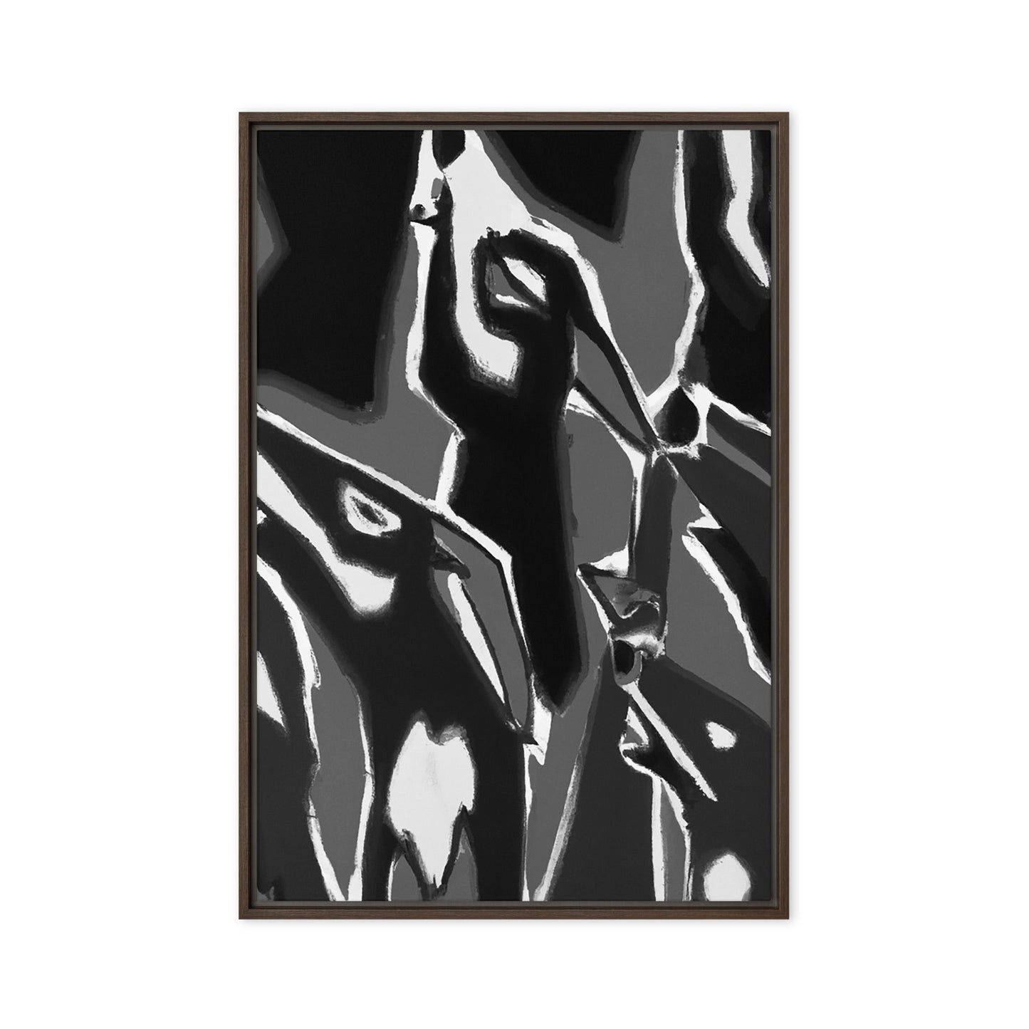 Night Howls Framed canvas