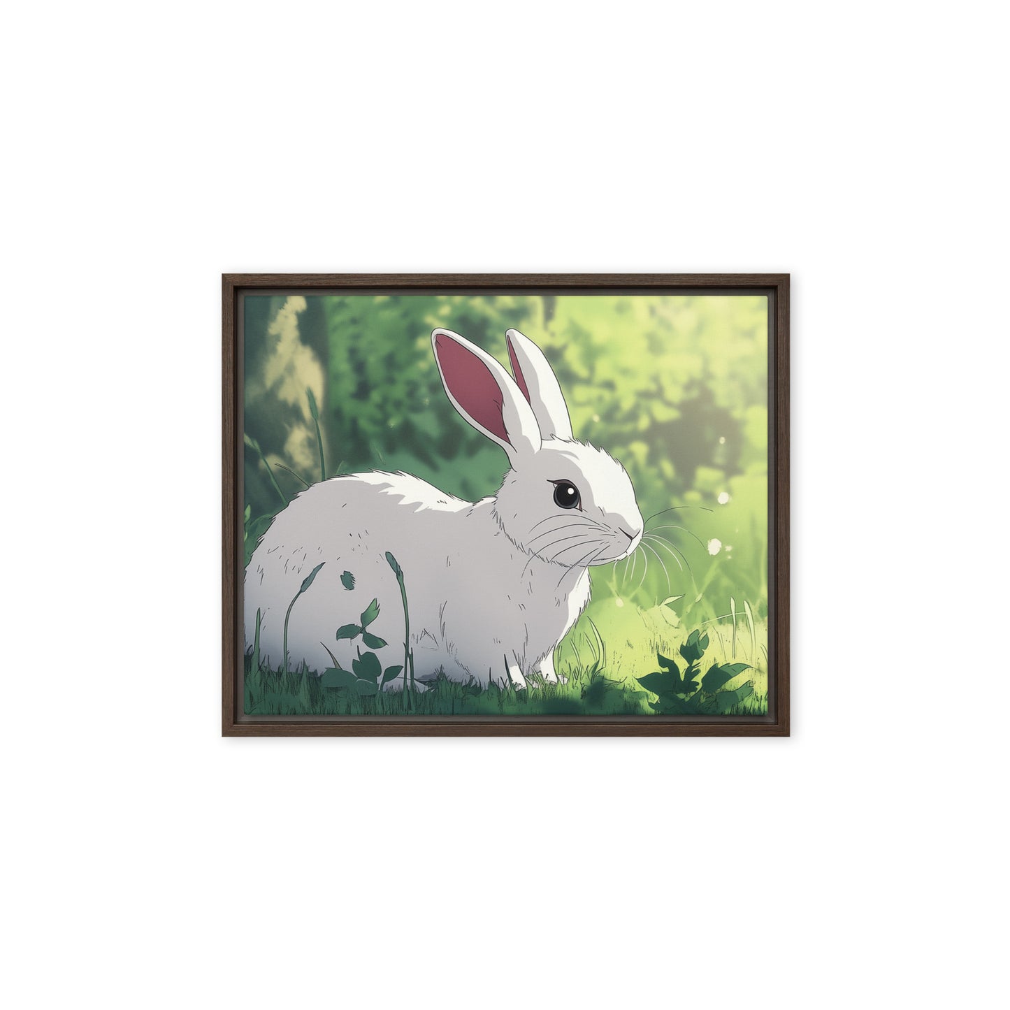 Rabbit Framed canvas