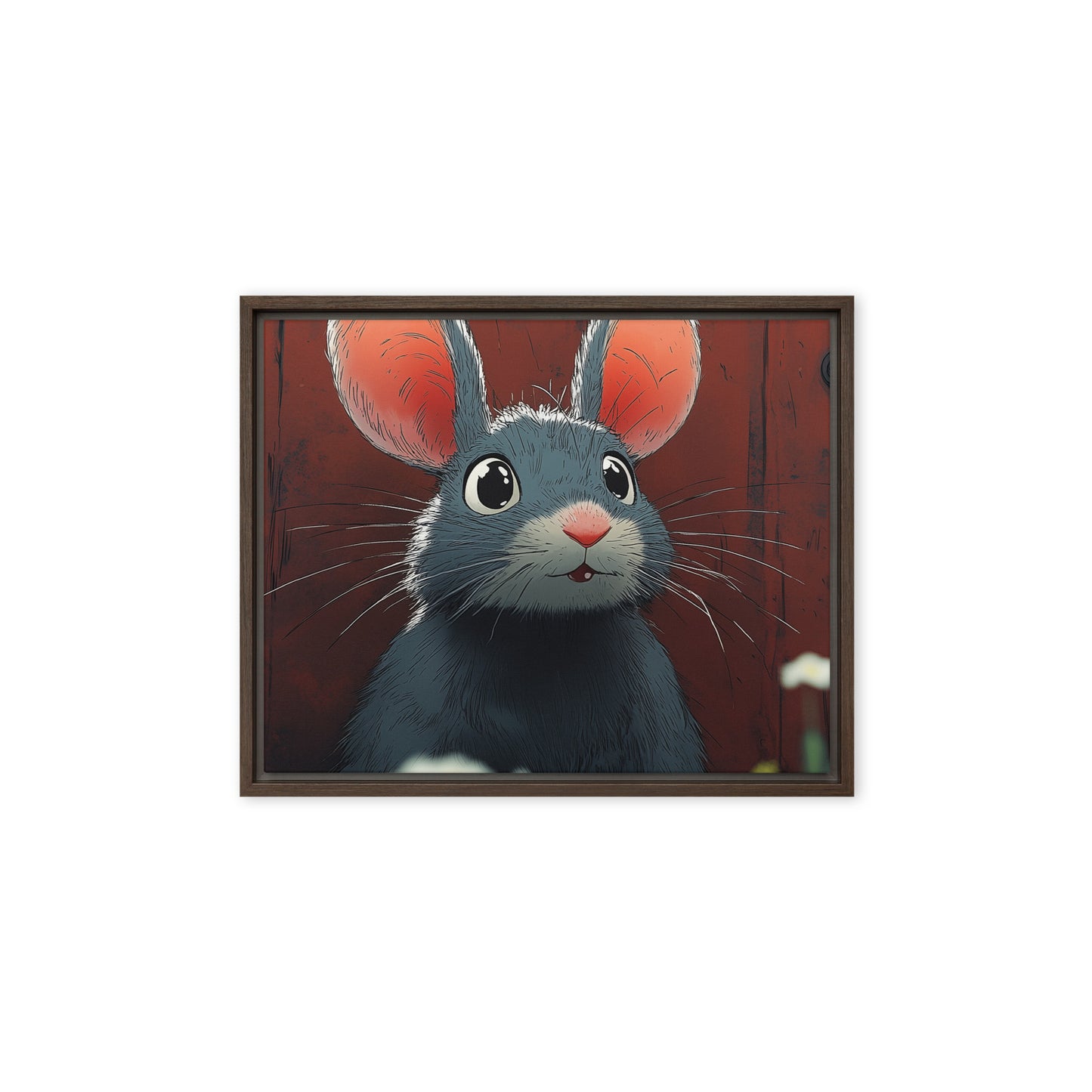 Mouse Framed canvas