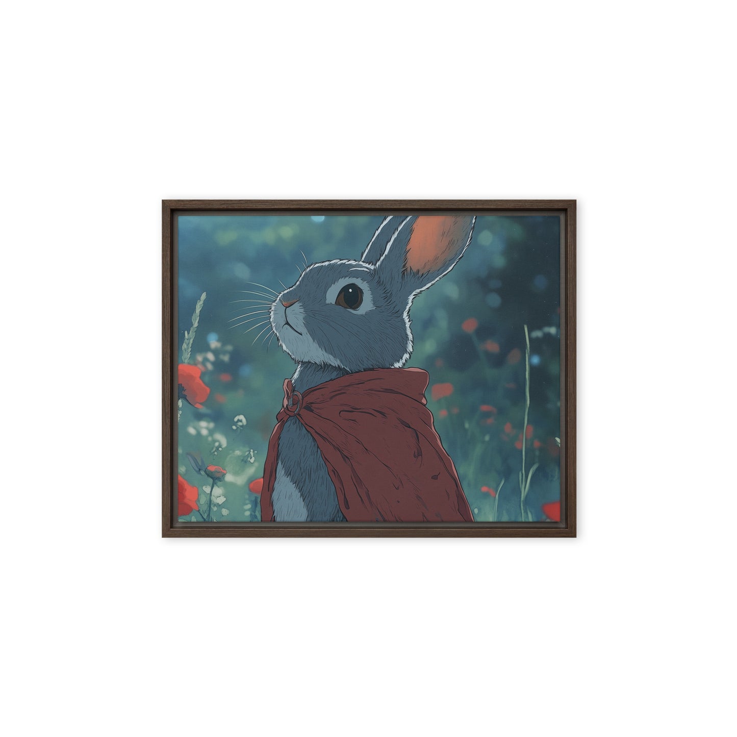 Rabbit 2 Framed canvas