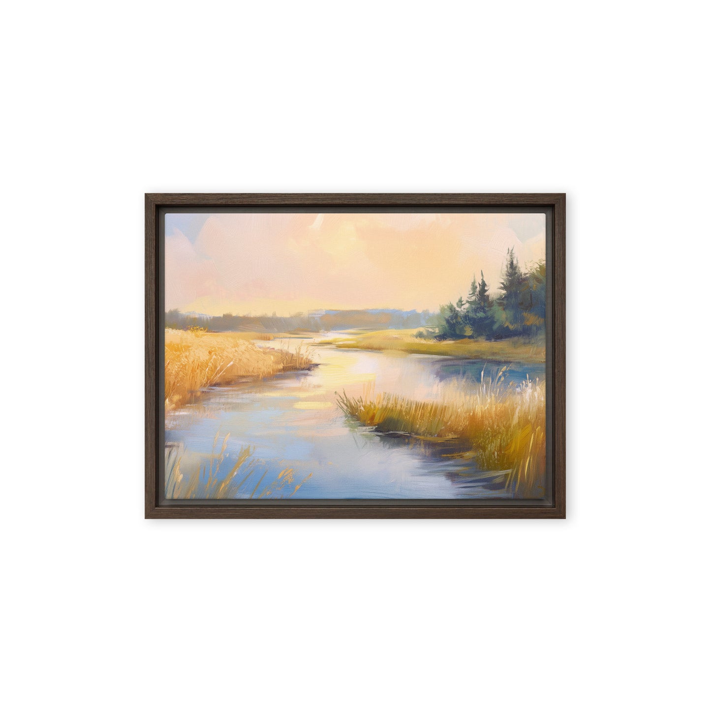 Untitled Landscape 3 framed canvas