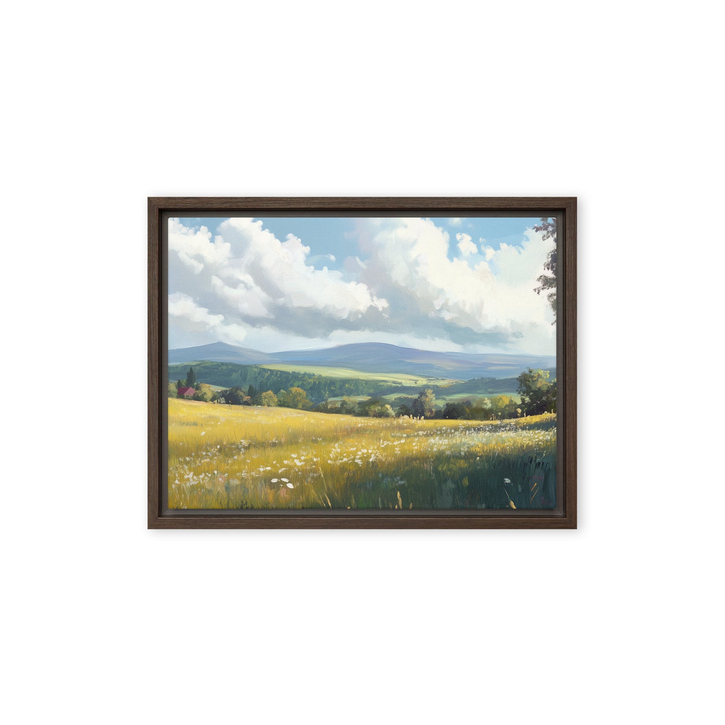 Untitled Landscape 4 Framed canvas