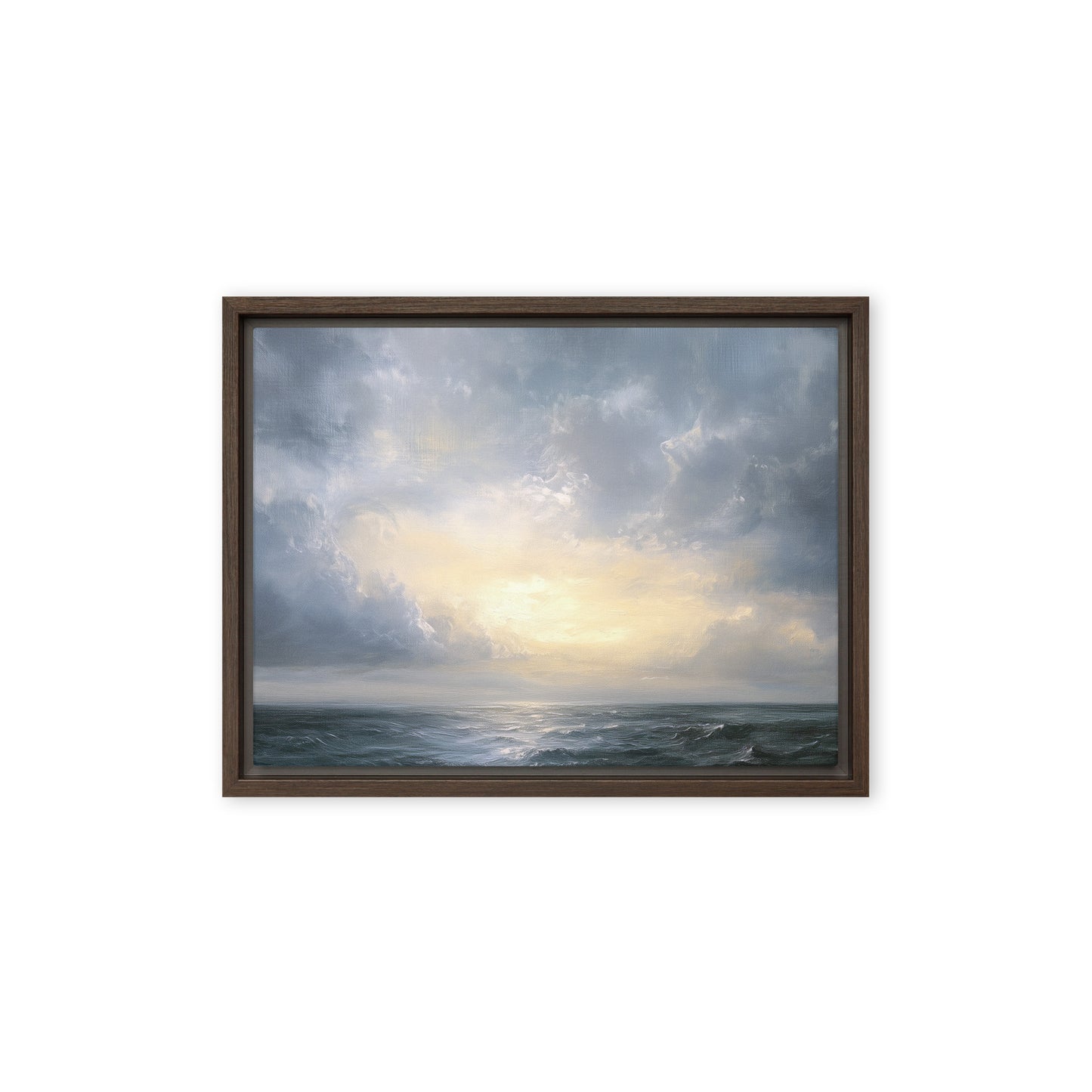 Untitled Seascape 1 Framed canvas