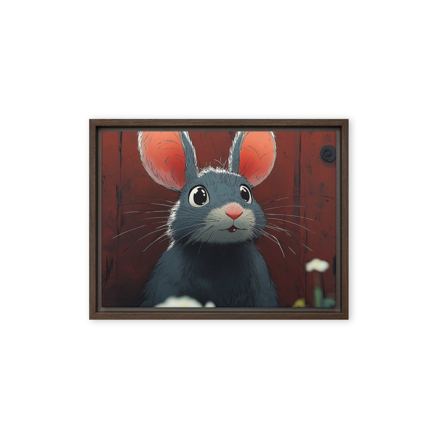 Mouse Framed canvas