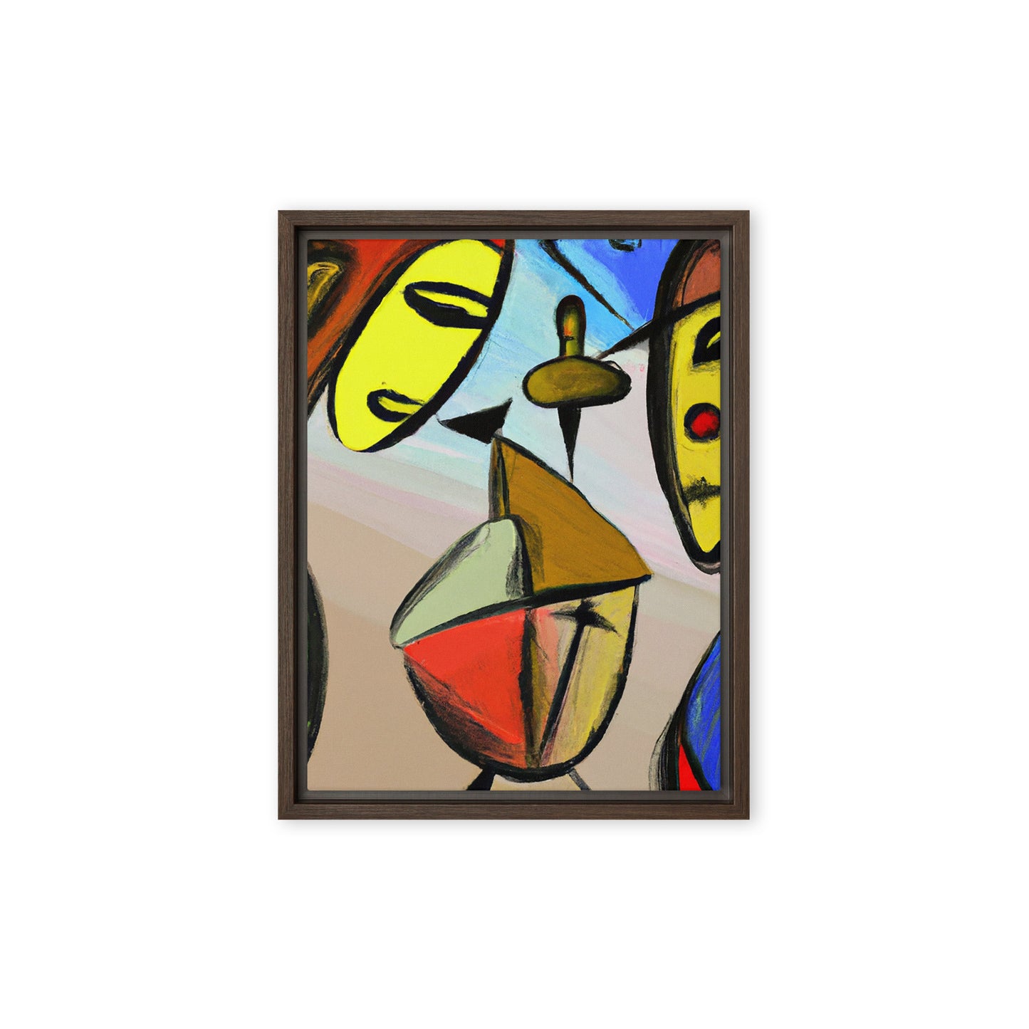 Cubism Framed canvas