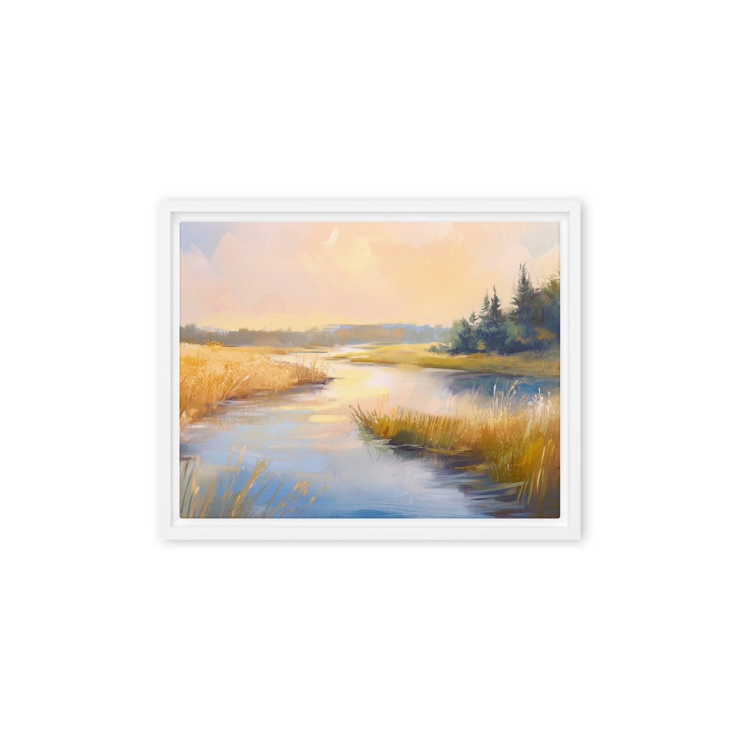 Untitled Landscape 3 framed canvas