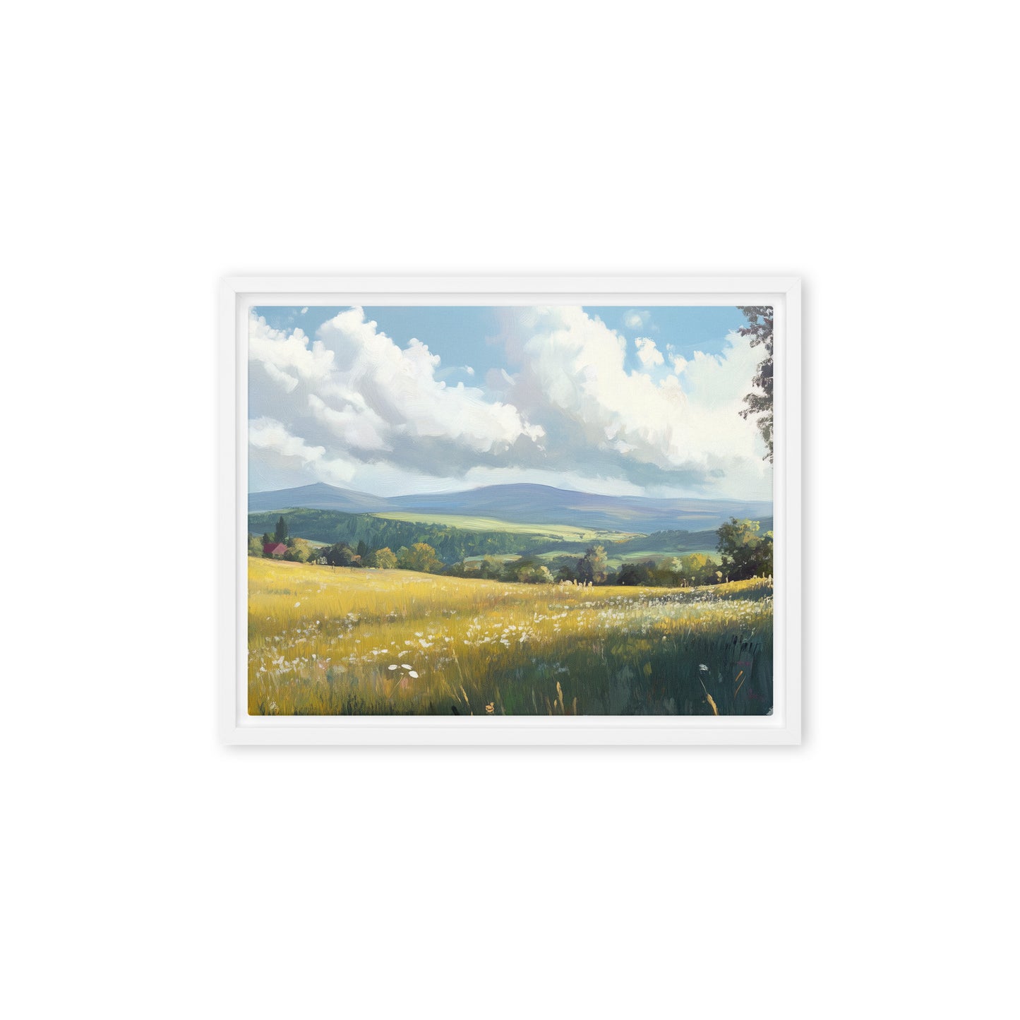 Untitled Landscape 4 Framed canvas