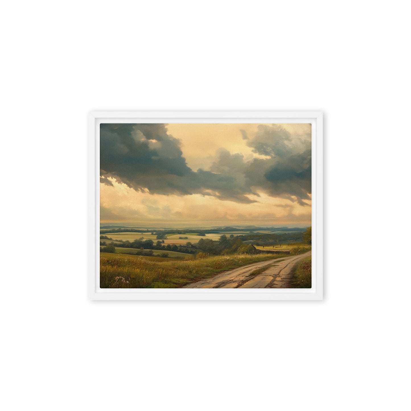 Untitled Landscape 5 Framed canvas