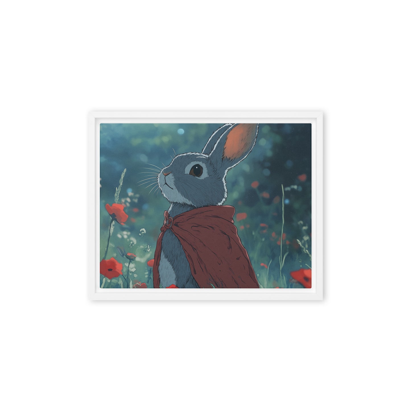 Rabbit 2 Framed canvas