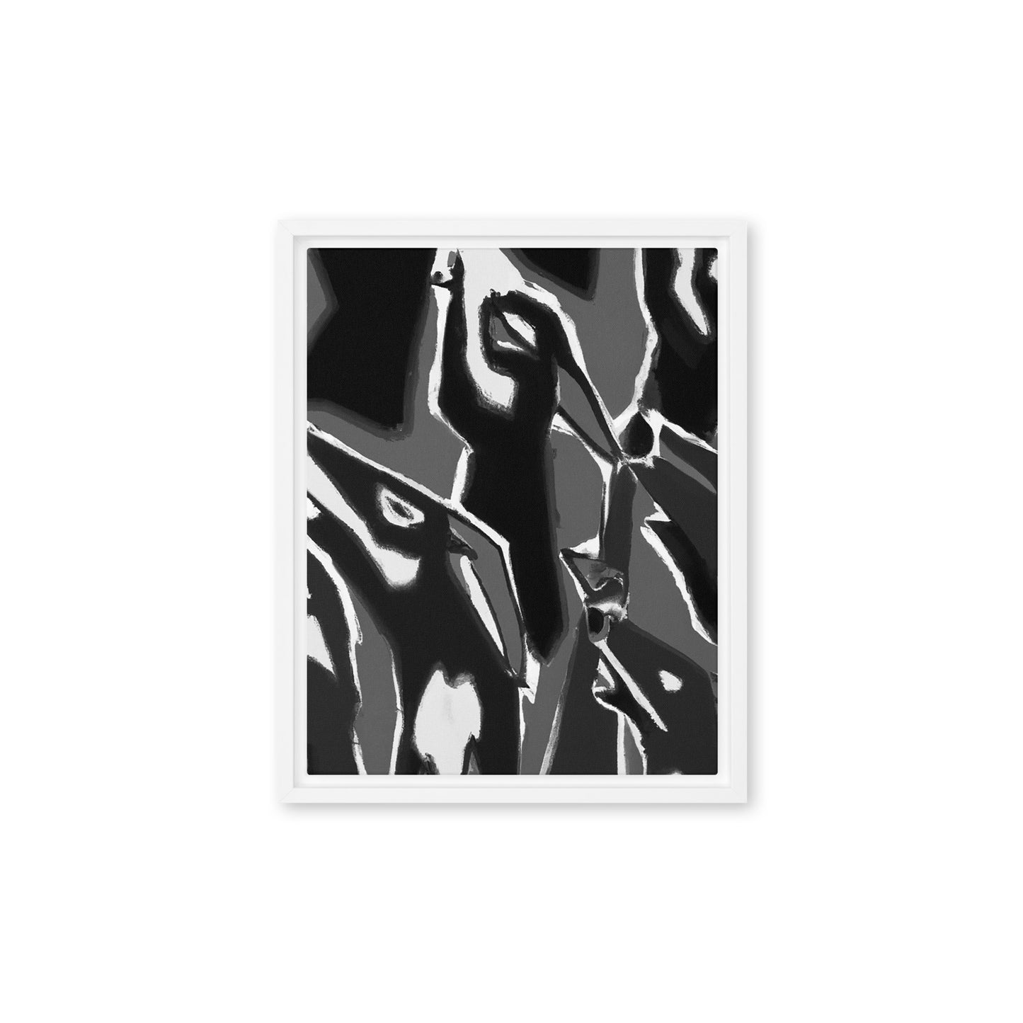 Night Howls Framed canvas