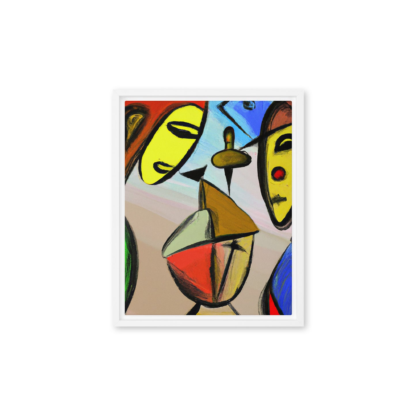 Cubism Framed canvas