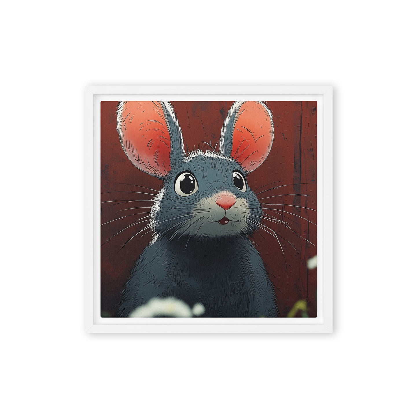 Mouse Framed canvas