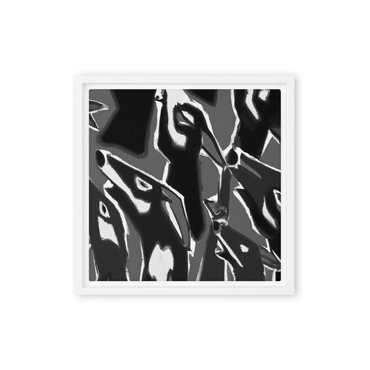 Night Howls Framed canvas