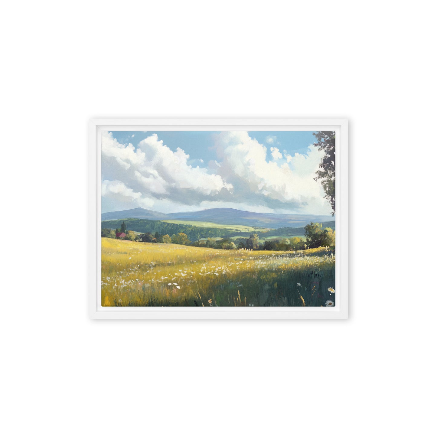 Untitled Landscape 4 Framed canvas