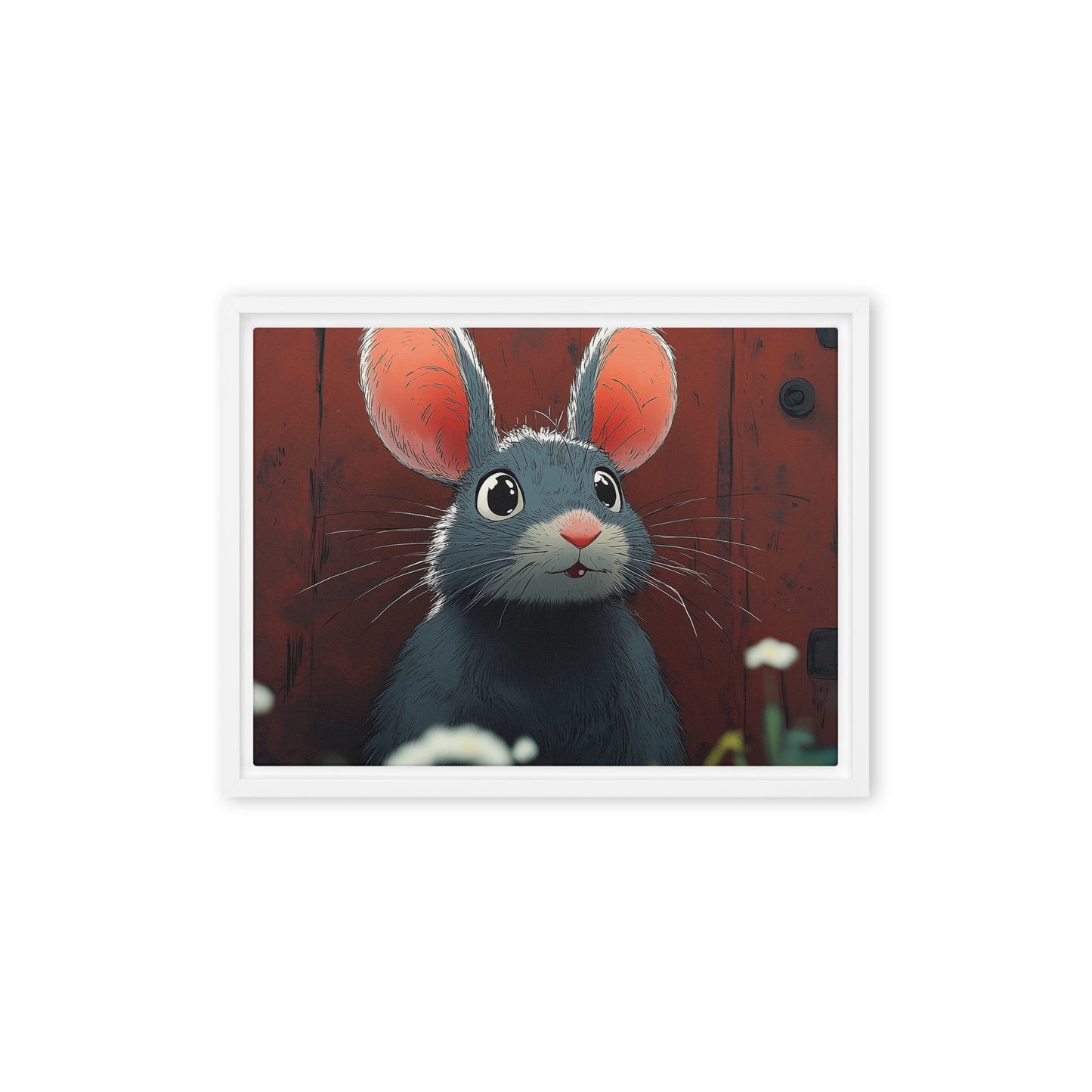 Mouse Framed canvas