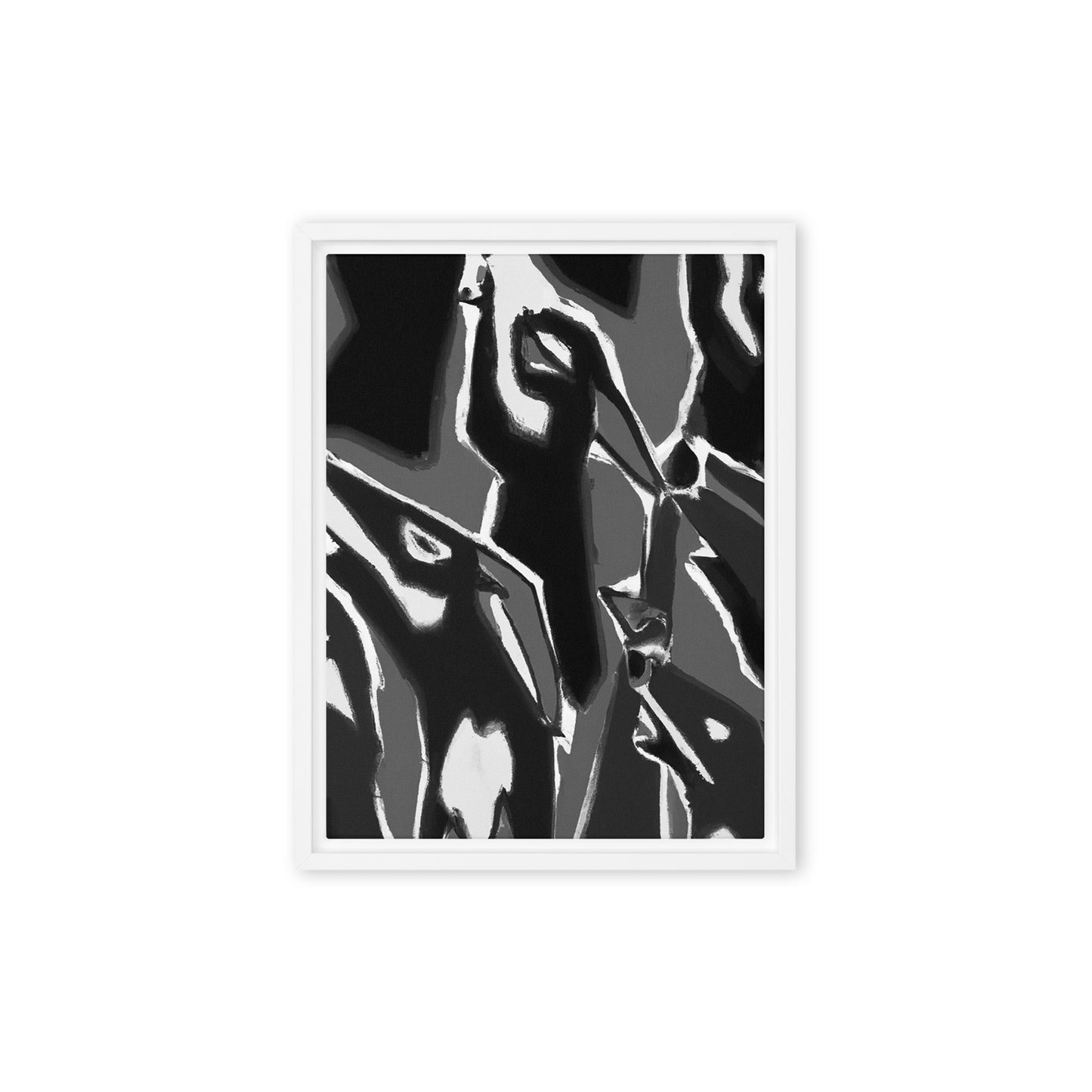 Night Howls Framed canvas