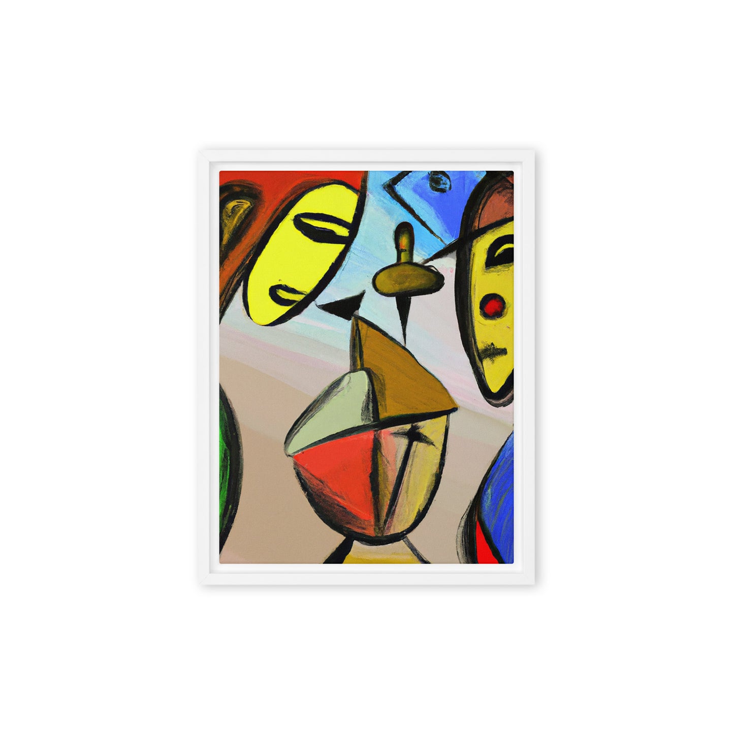 Cubism Framed canvas