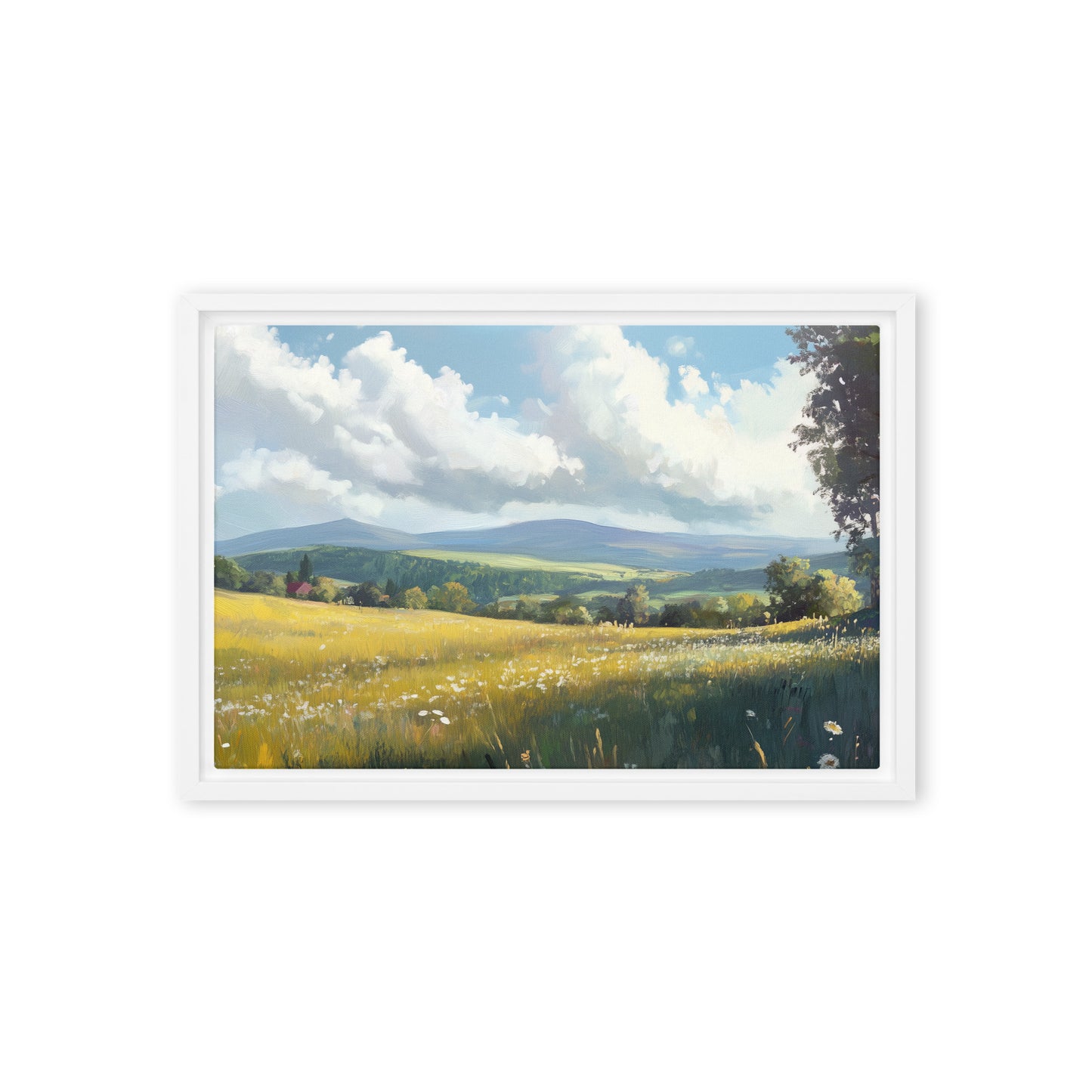 Untitled Landscape 4 Framed canvas