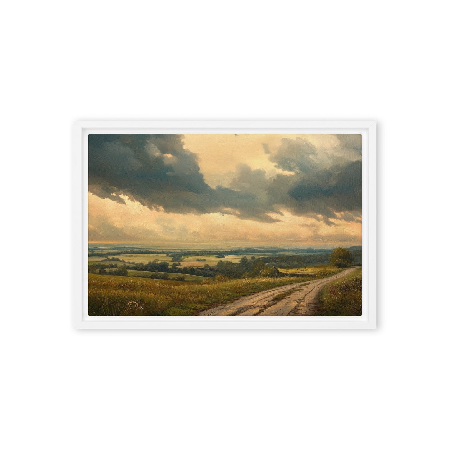 Untitled Landscape 5 Framed canvas