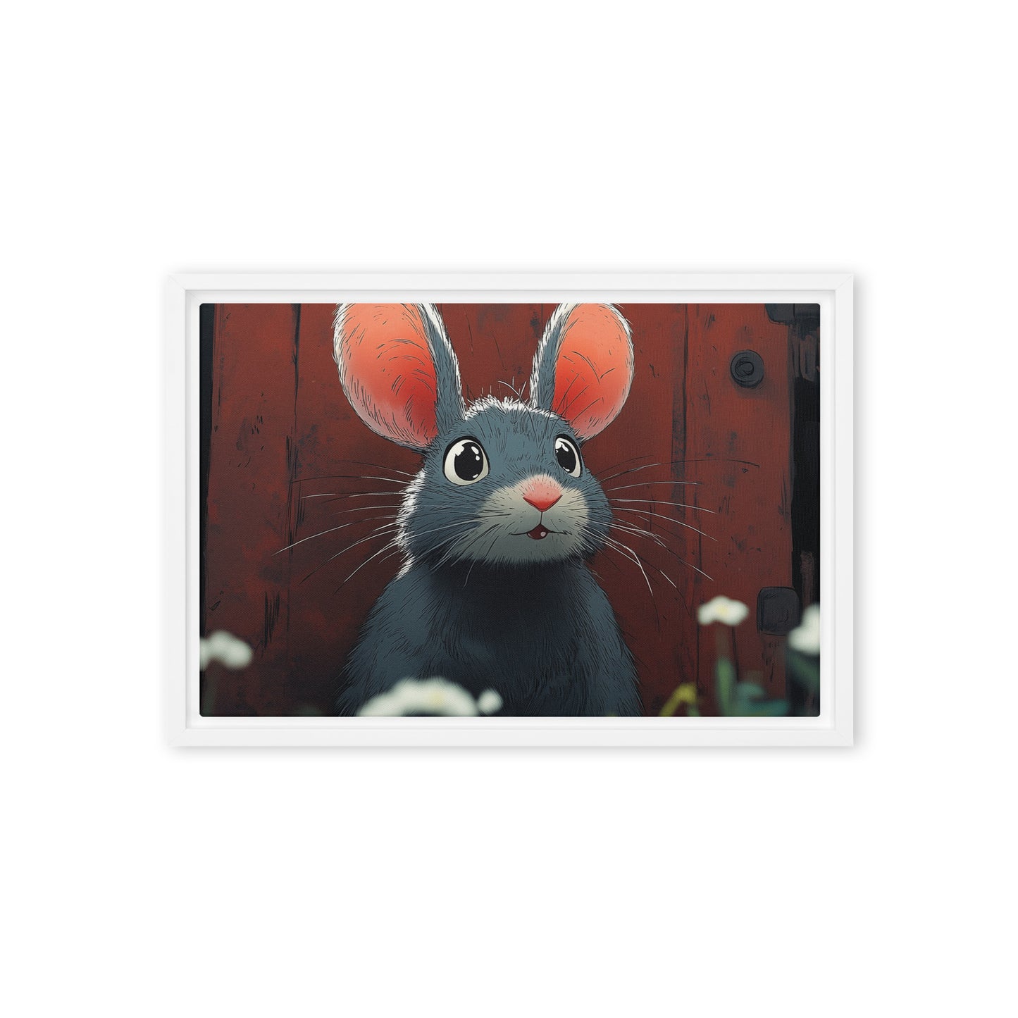 Mouse Framed canvas