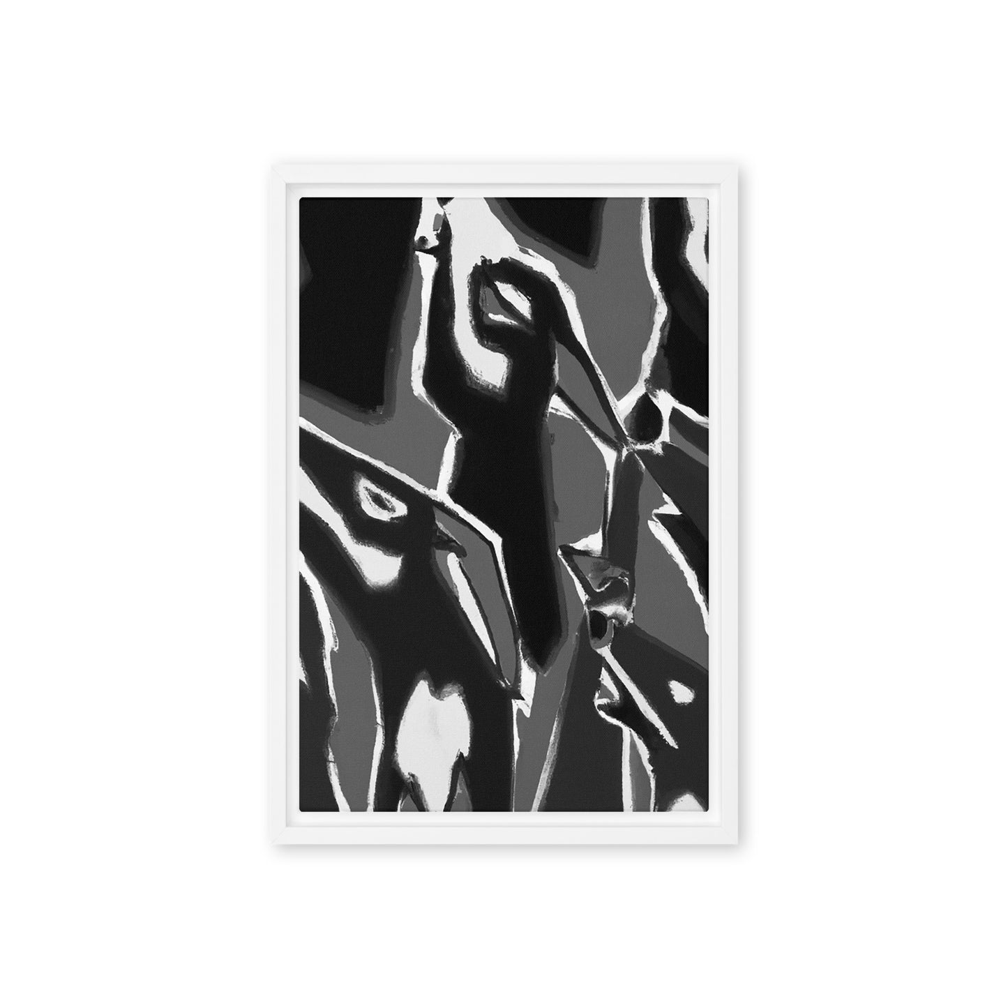 Night Howls Framed canvas