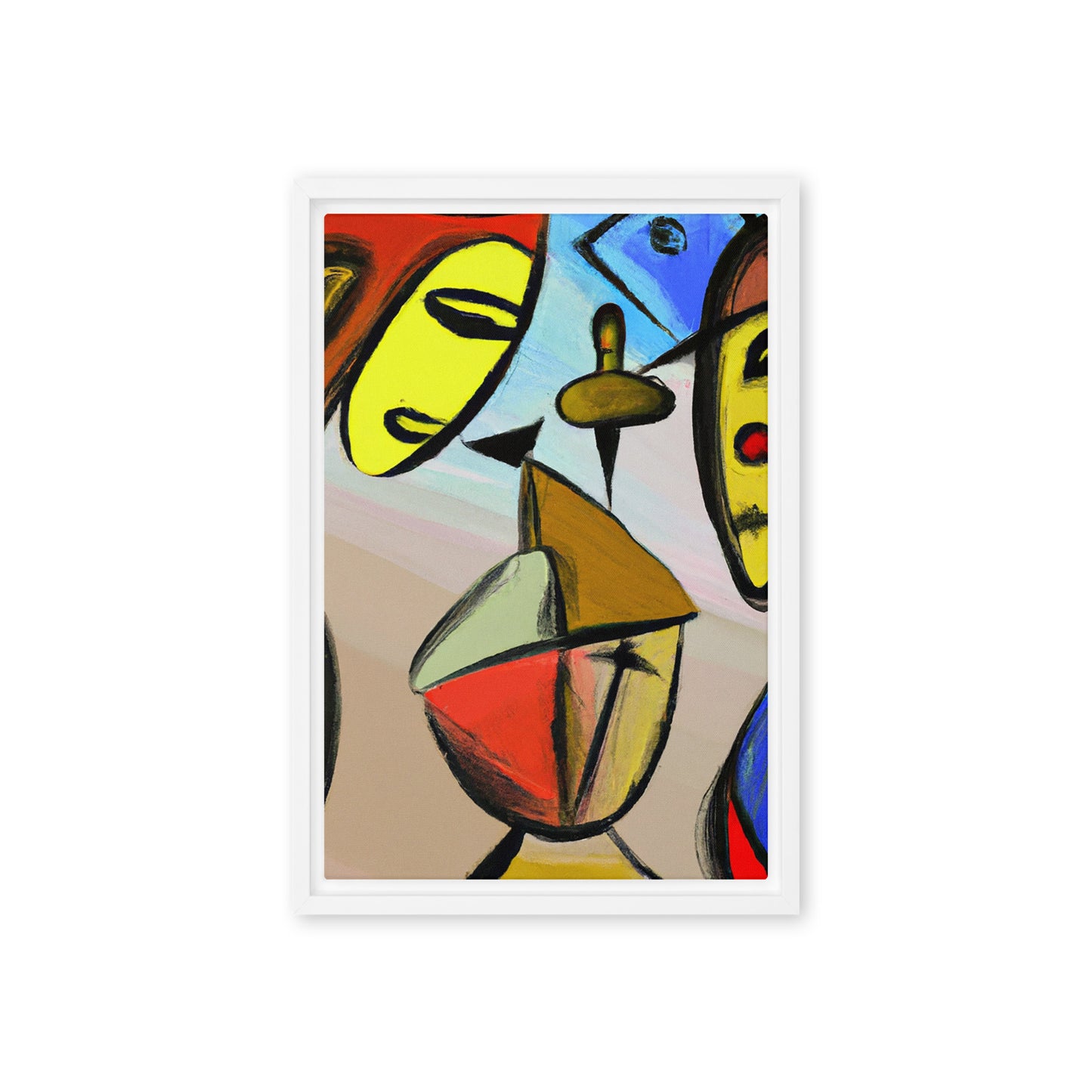 Cubism Framed canvas