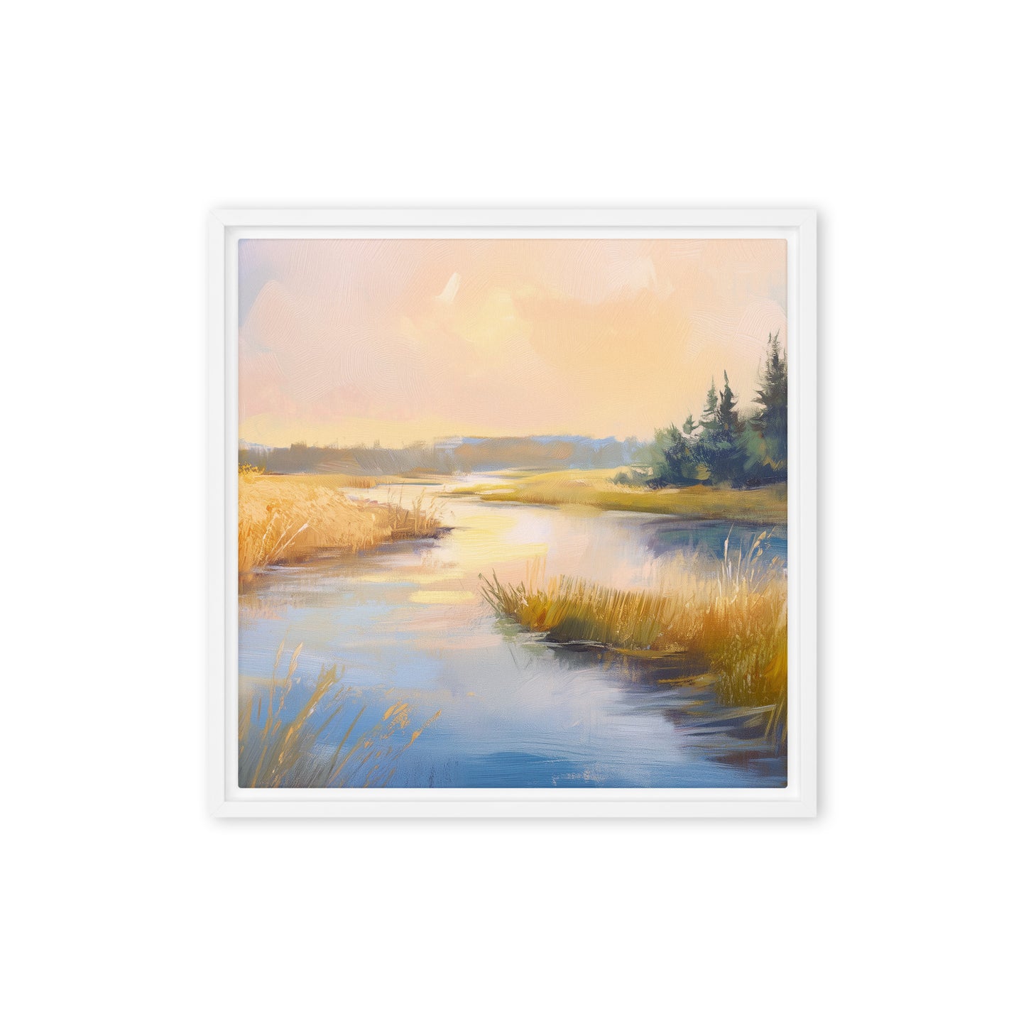 Untitled Landscape 3 framed canvas