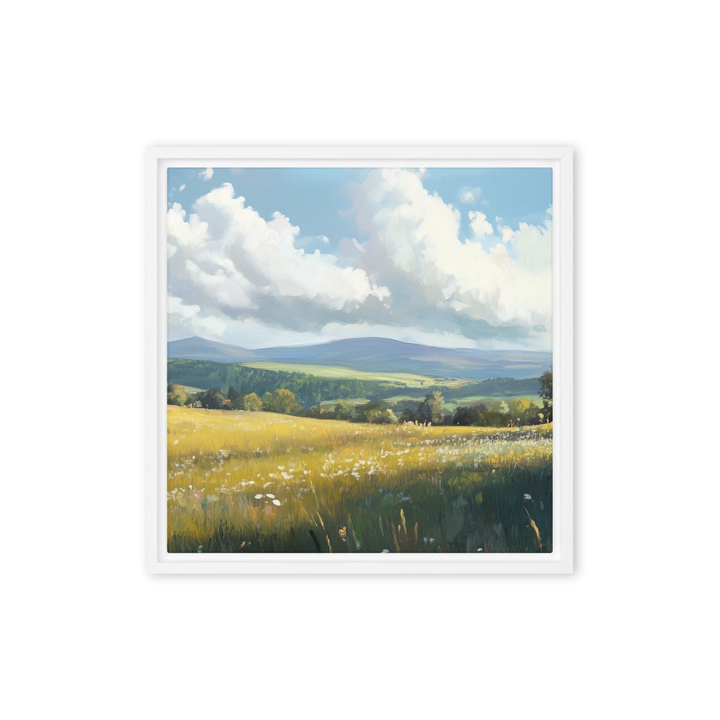 Untitled Landscape 4 Framed canvas