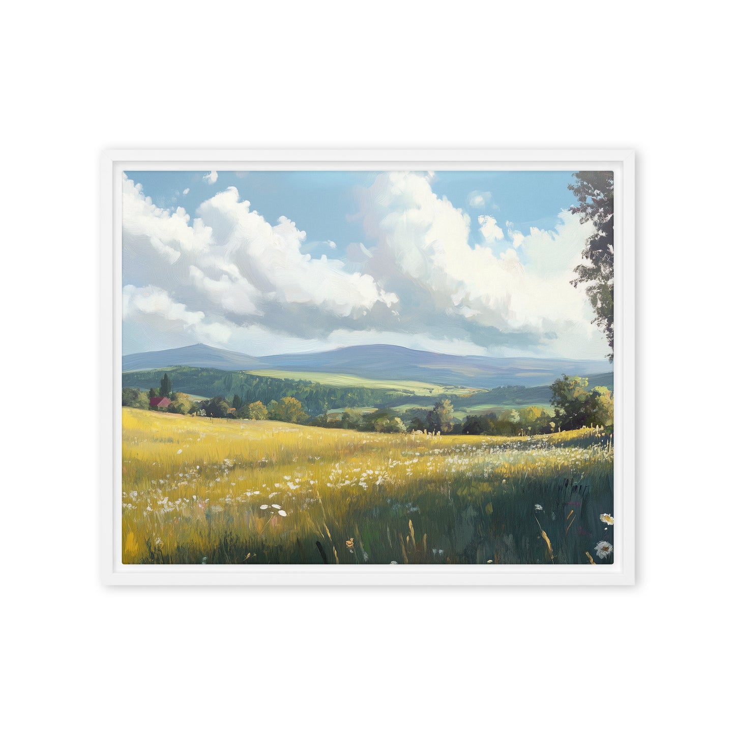 Untitled Landscape 4 Framed canvas