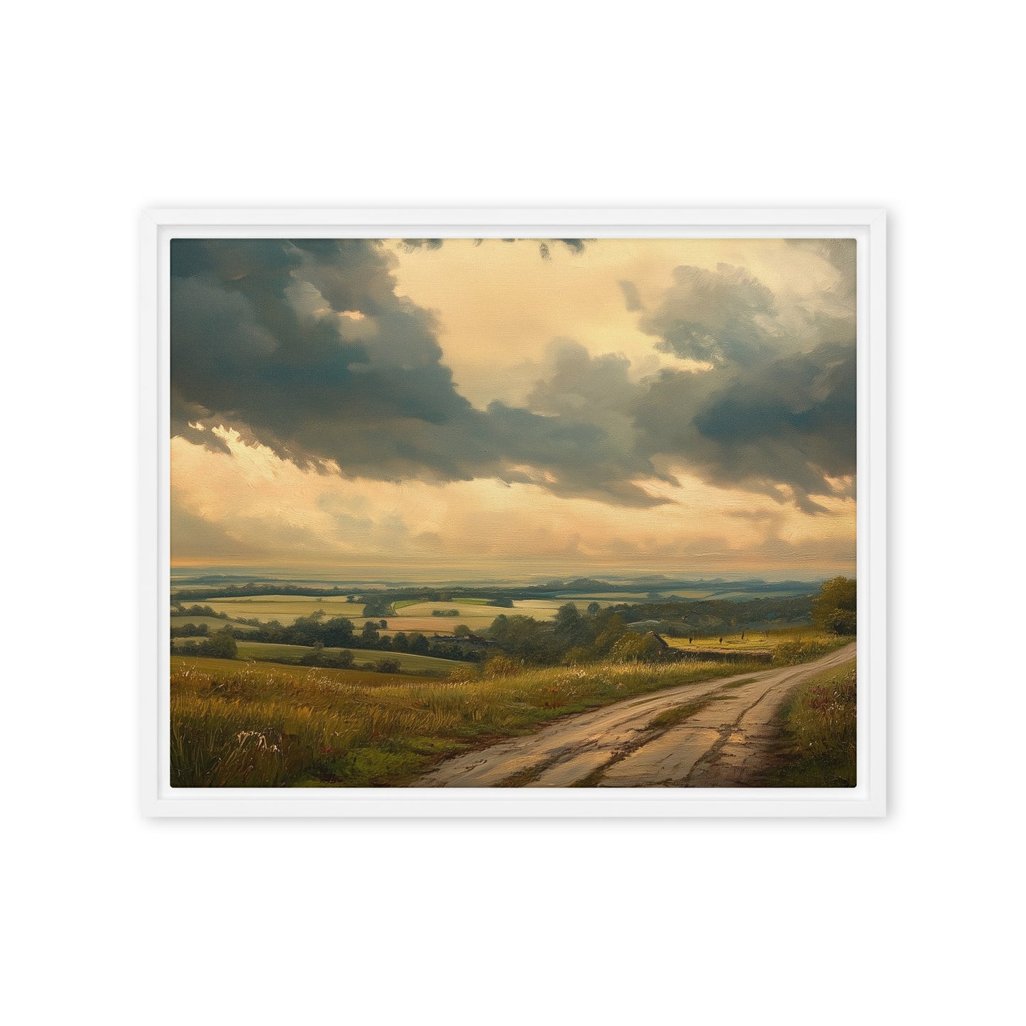 Untitled Landscape 5 Framed canvas