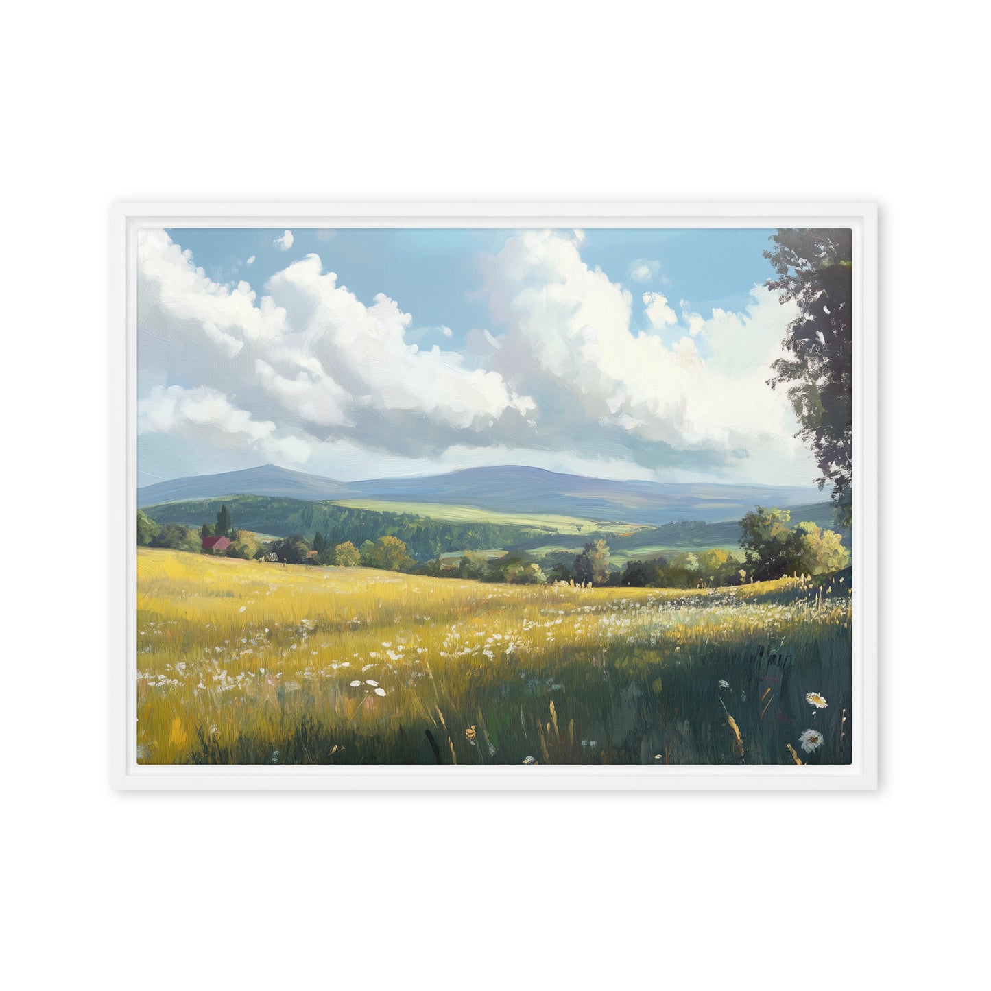 Untitled Landscape 4 Framed canvas