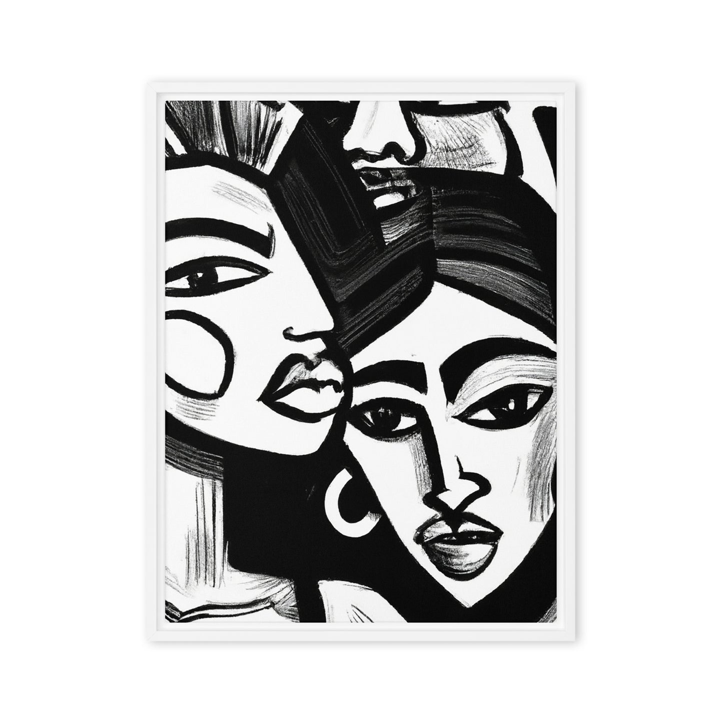 Women Framed canvas