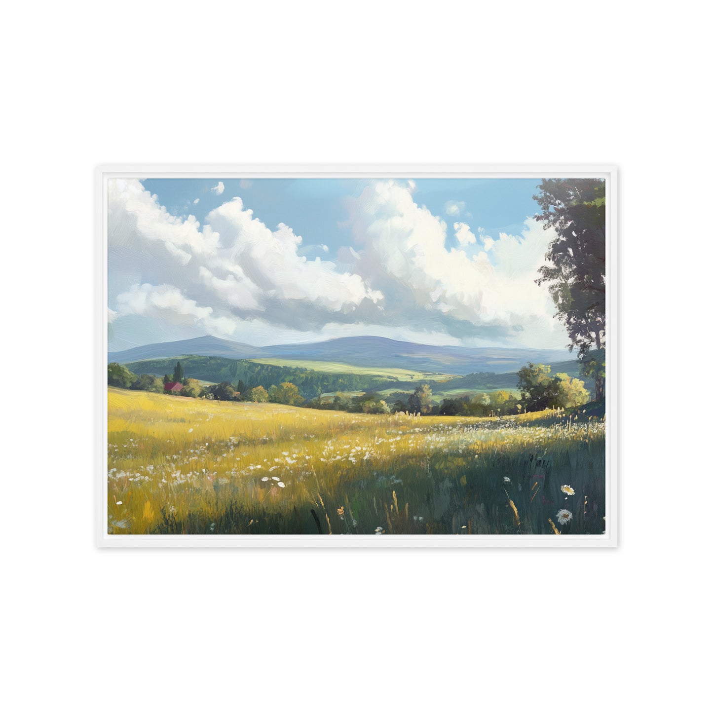 Untitled Landscape 4 Framed canvas