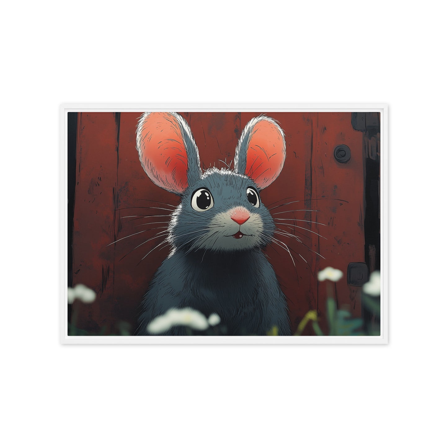 Mouse Framed canvas