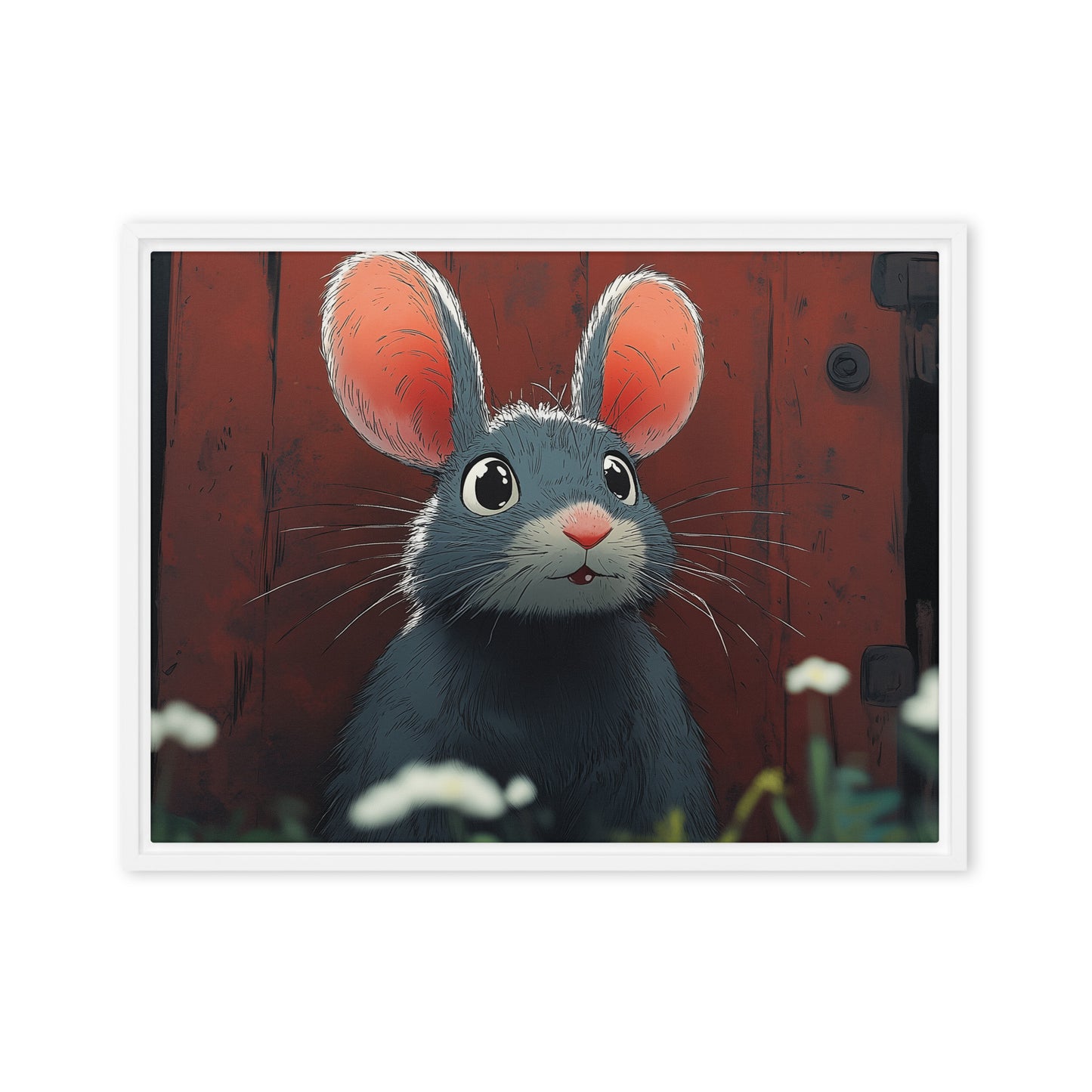 Mouse Framed canvas