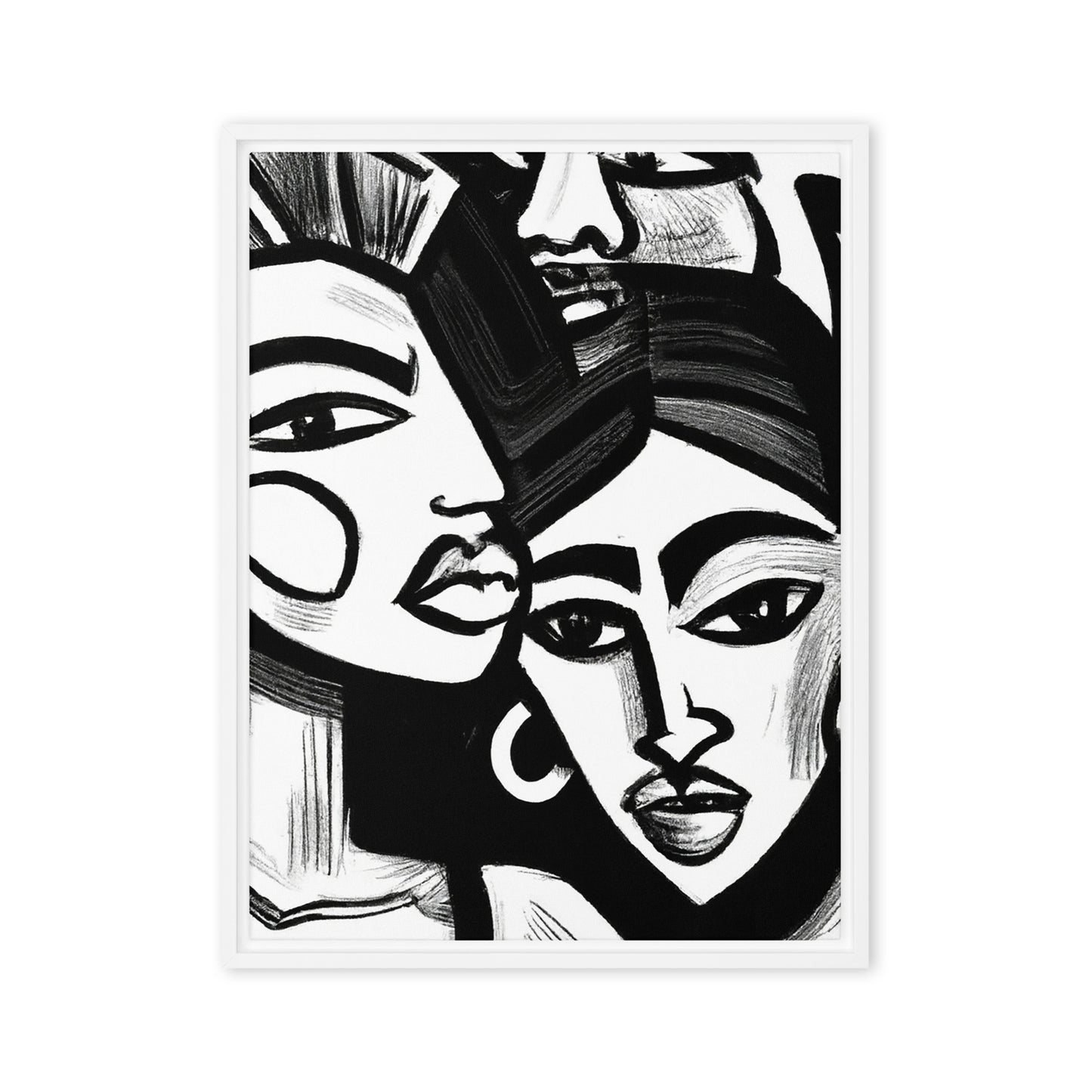 Women Framed canvas