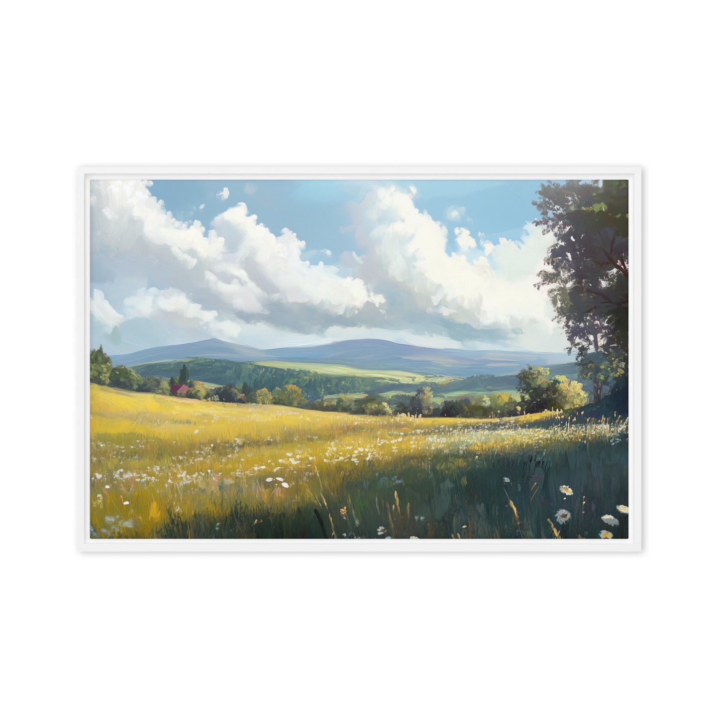 Untitled Landscape 4 Framed canvas